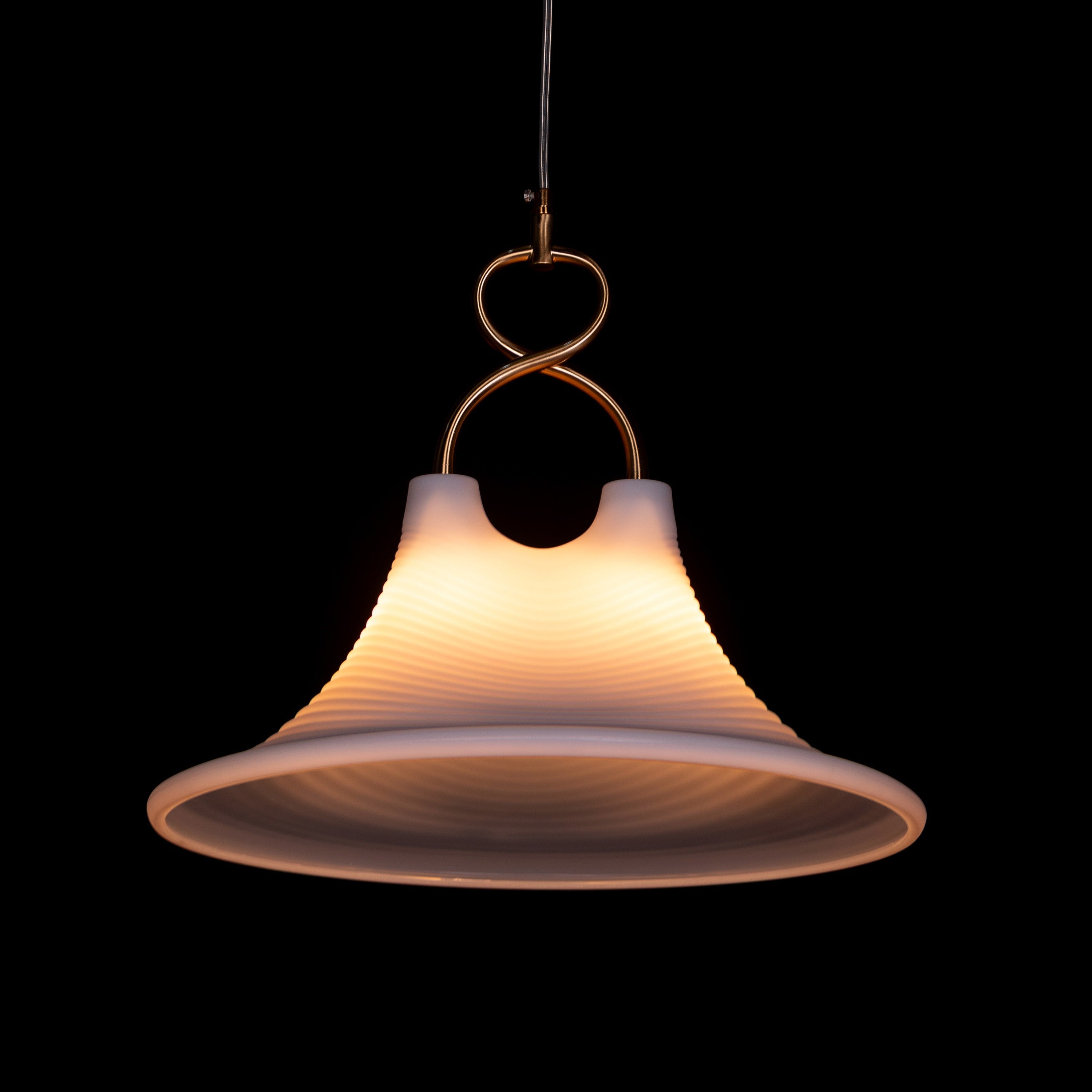 So This Is Love (White) Acrylic Pendant Light