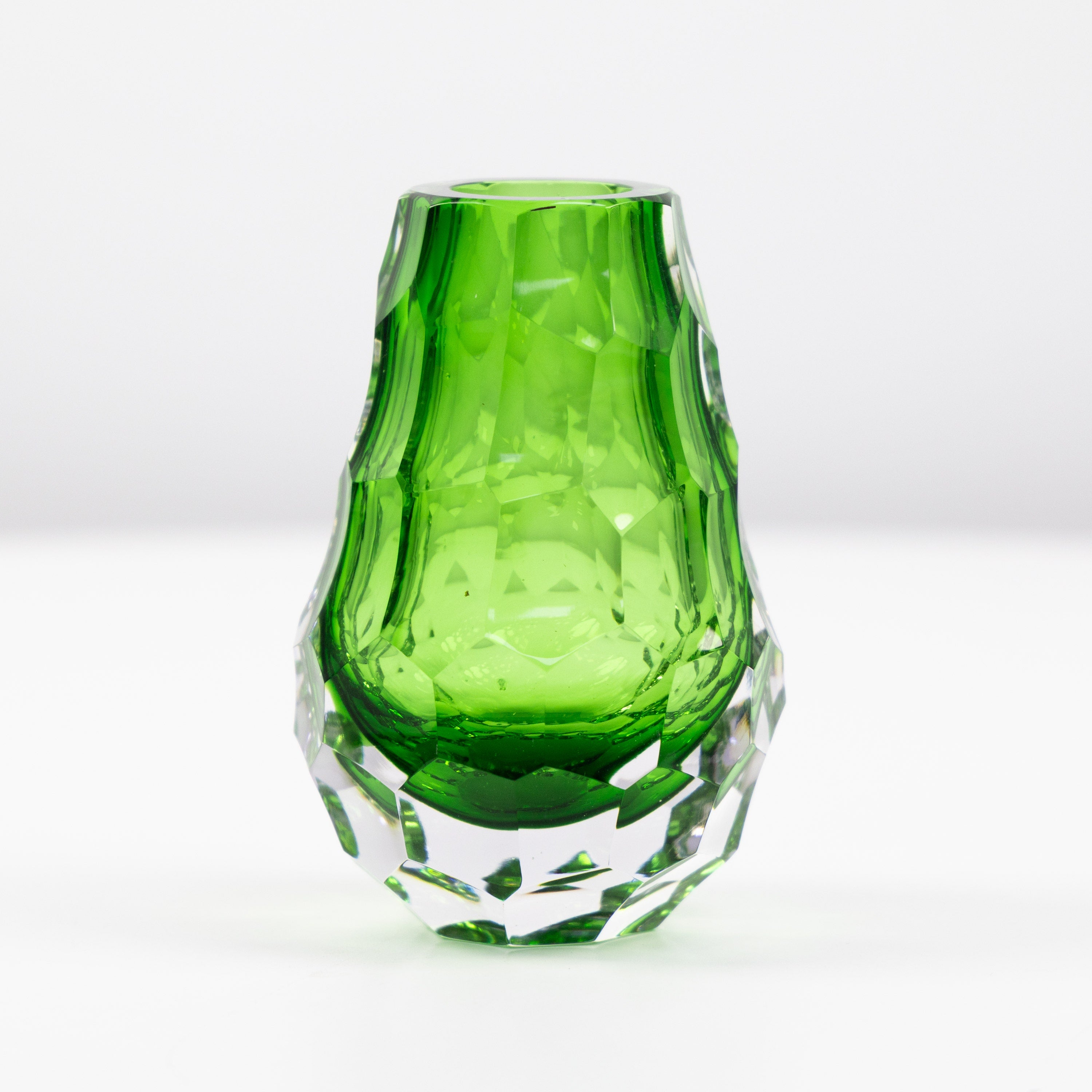 Veloura (Green) Glass Vase