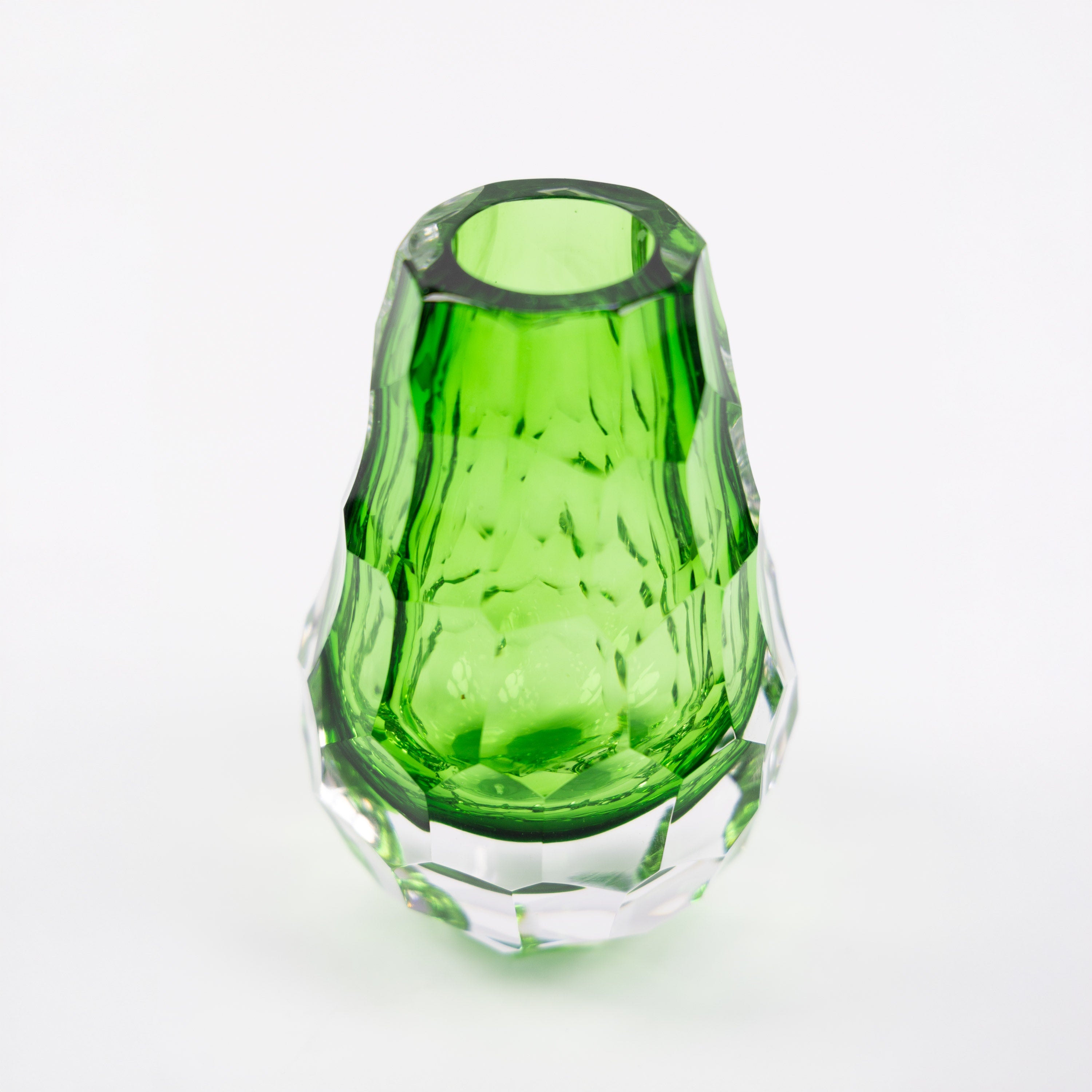 Veloura (Green) Glass Vase