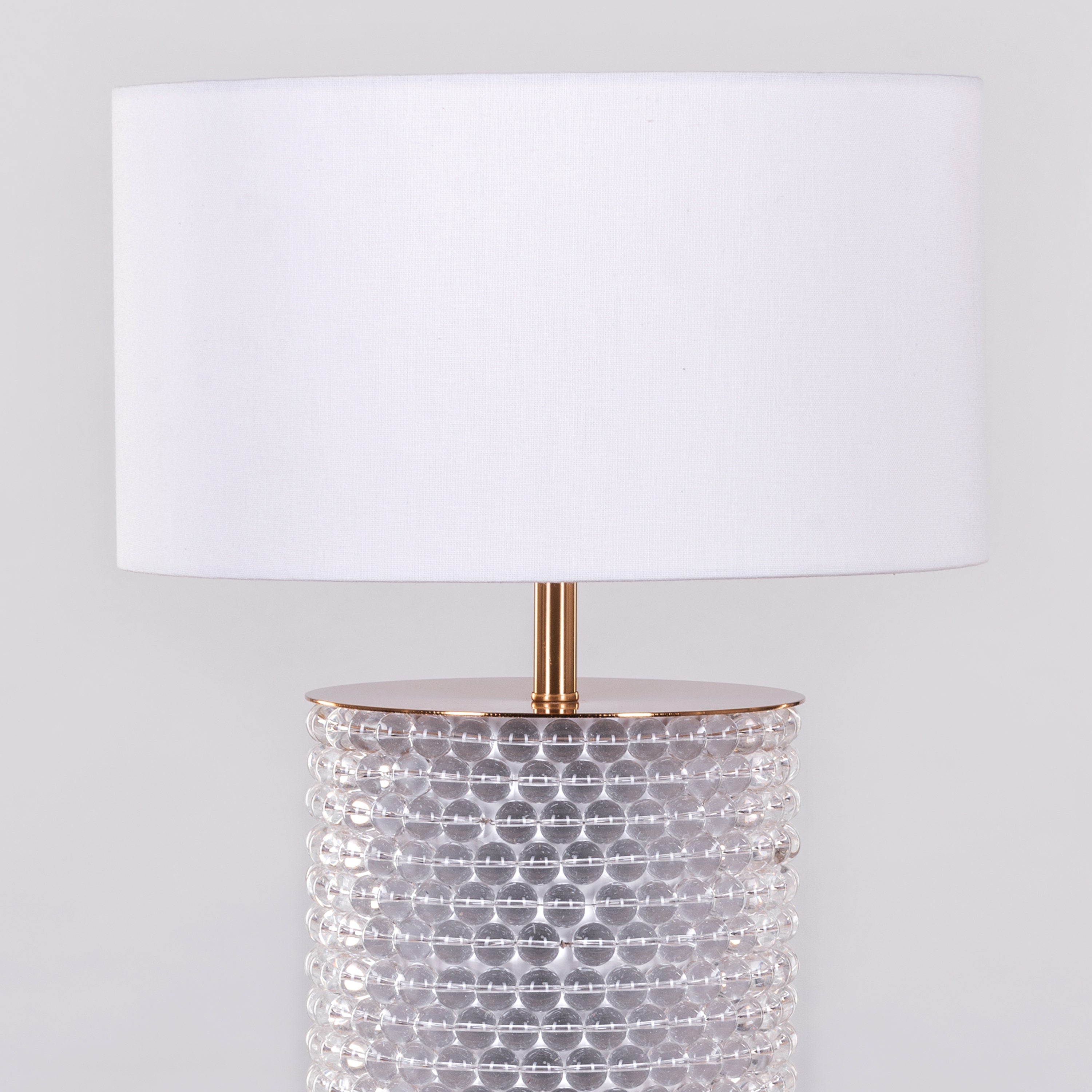 Well Heeled (Large, Gold/White) Table Lamp