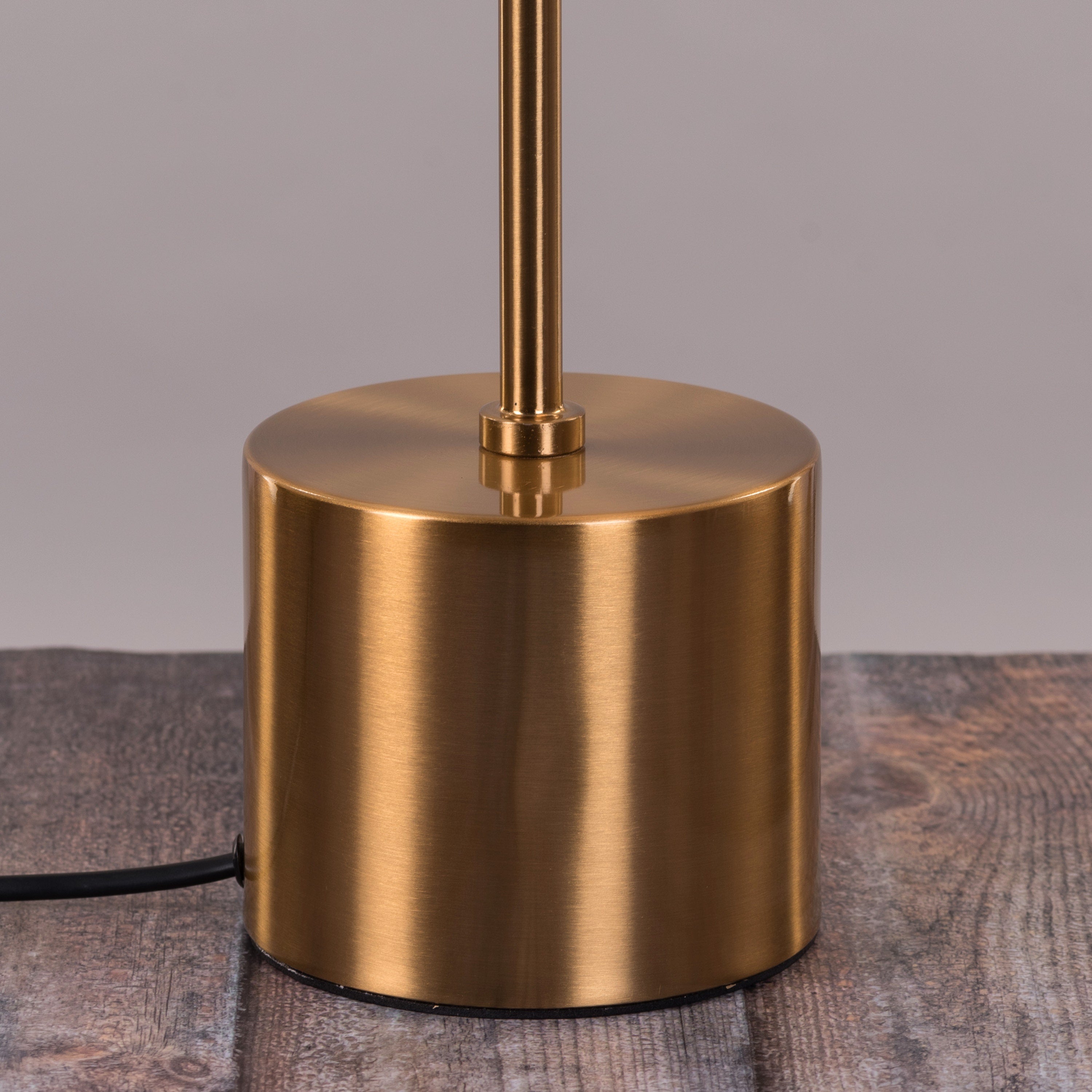 The Better Half (Gold, Built-In LED) Study Table Lamp