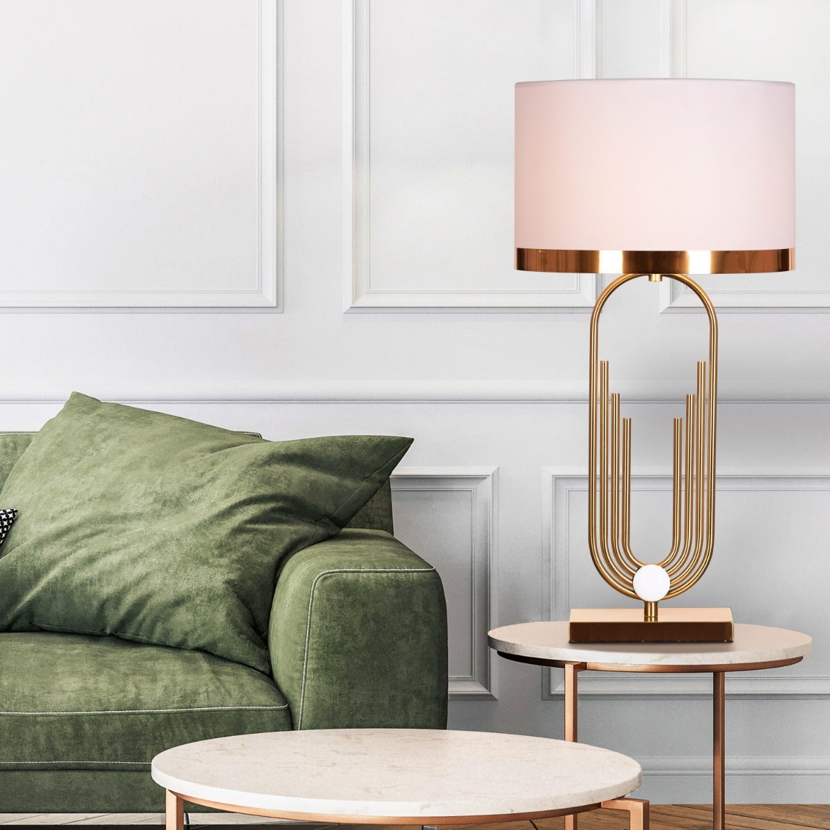 Babe Alert (Gold) Table Lamp