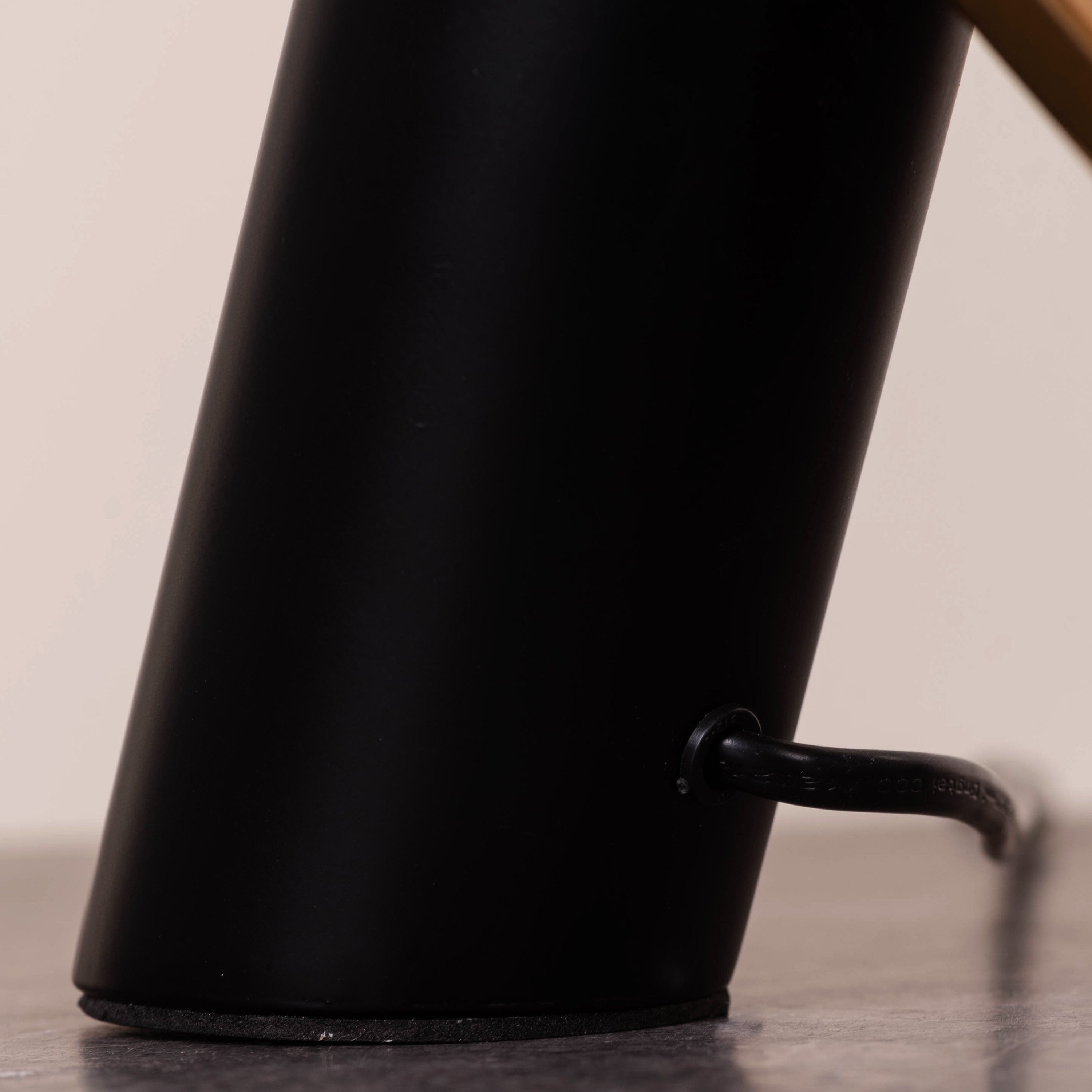 Never You Mind (Black, Gold) Table Lamp
