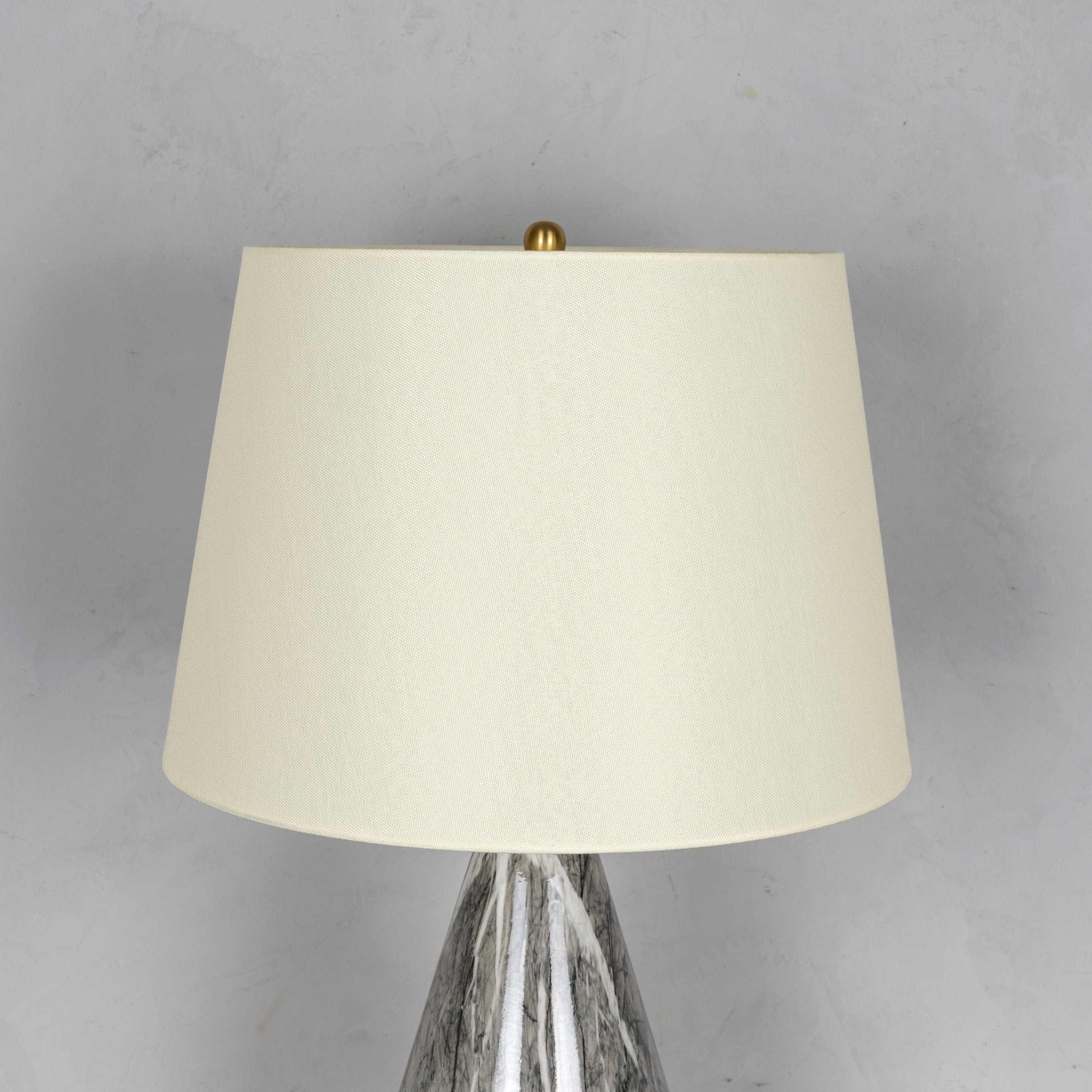 RSVP (Grey) Marble Table Lamp