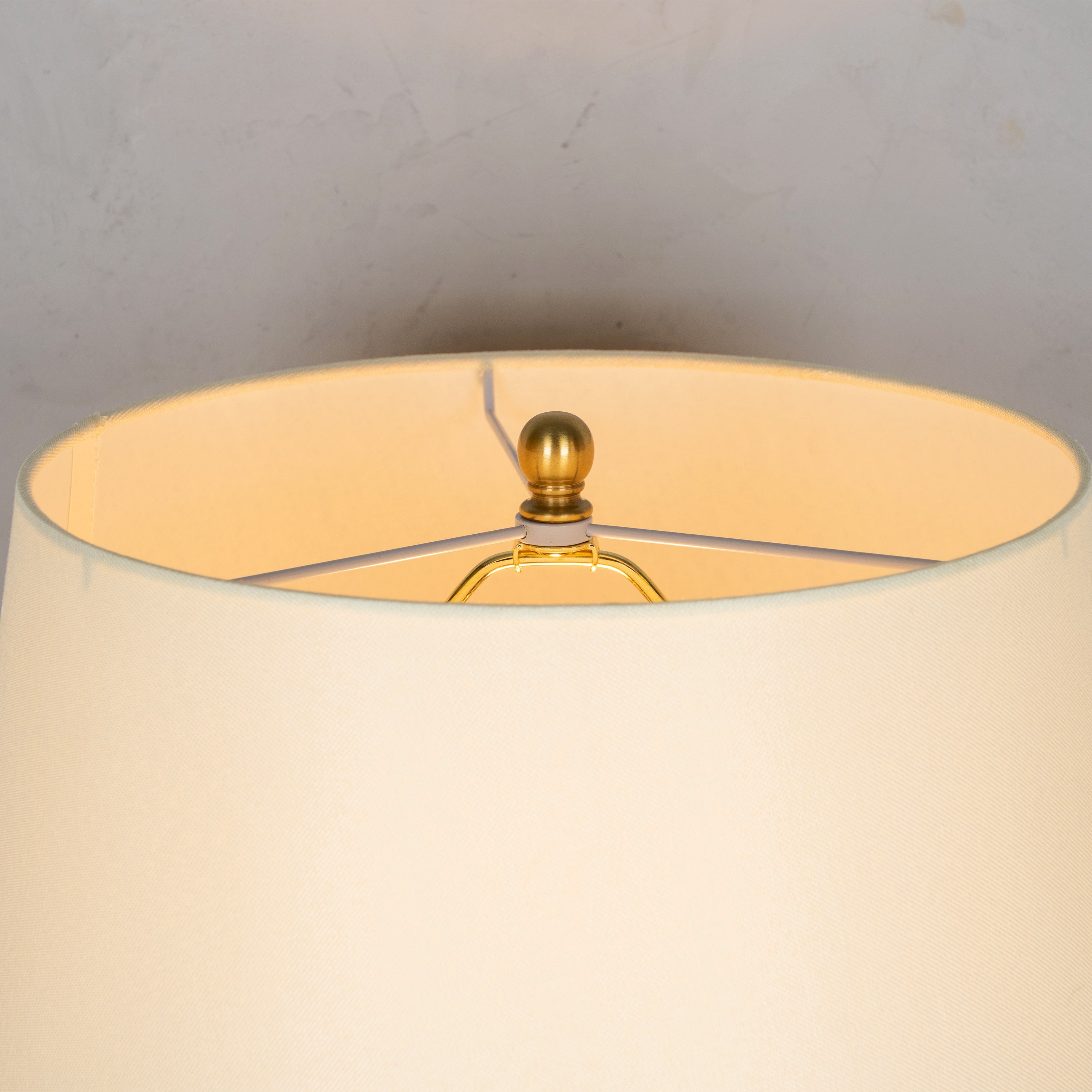 RSVP (Grey) Marble Table Lamp