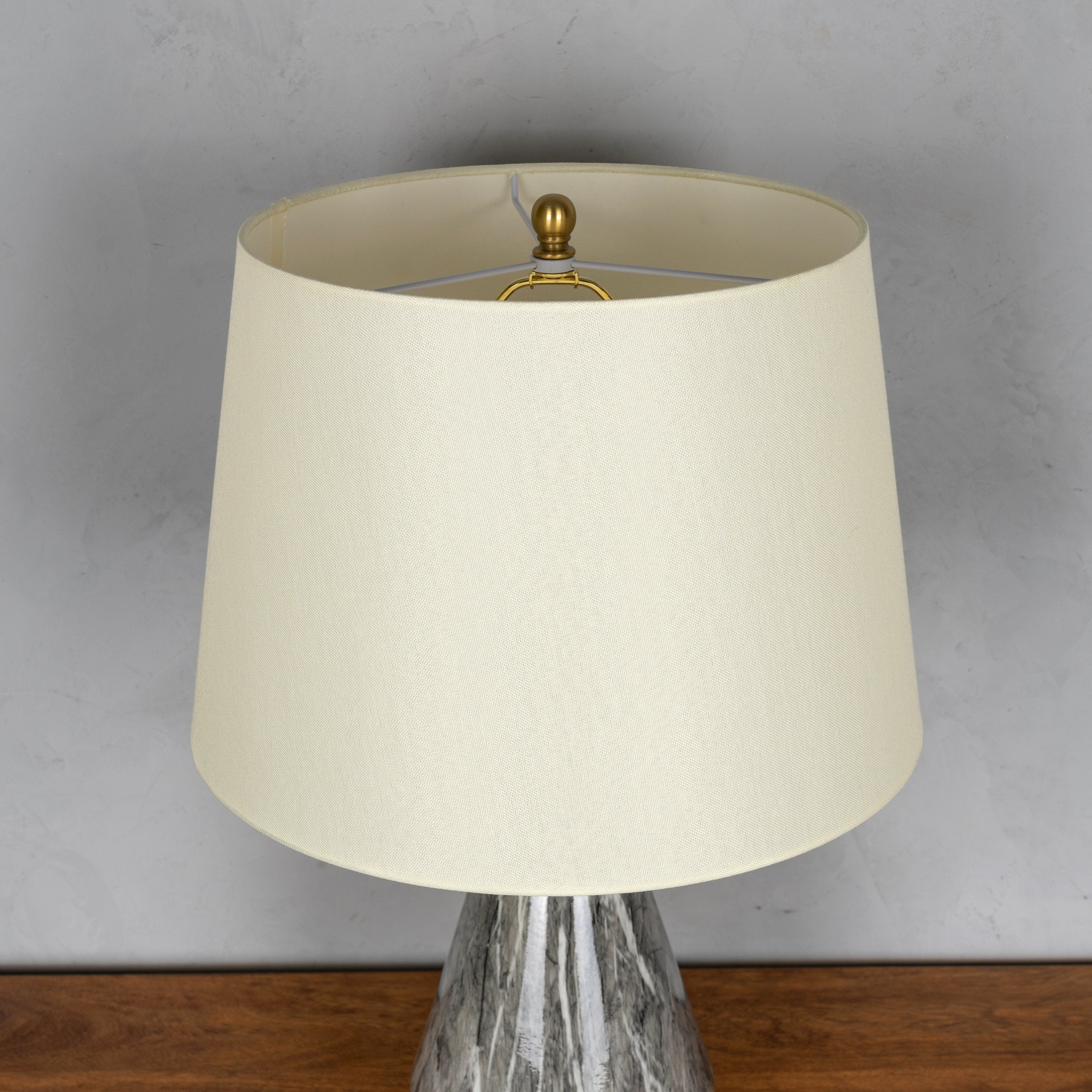 RSVP (Grey) Marble Table Lamp