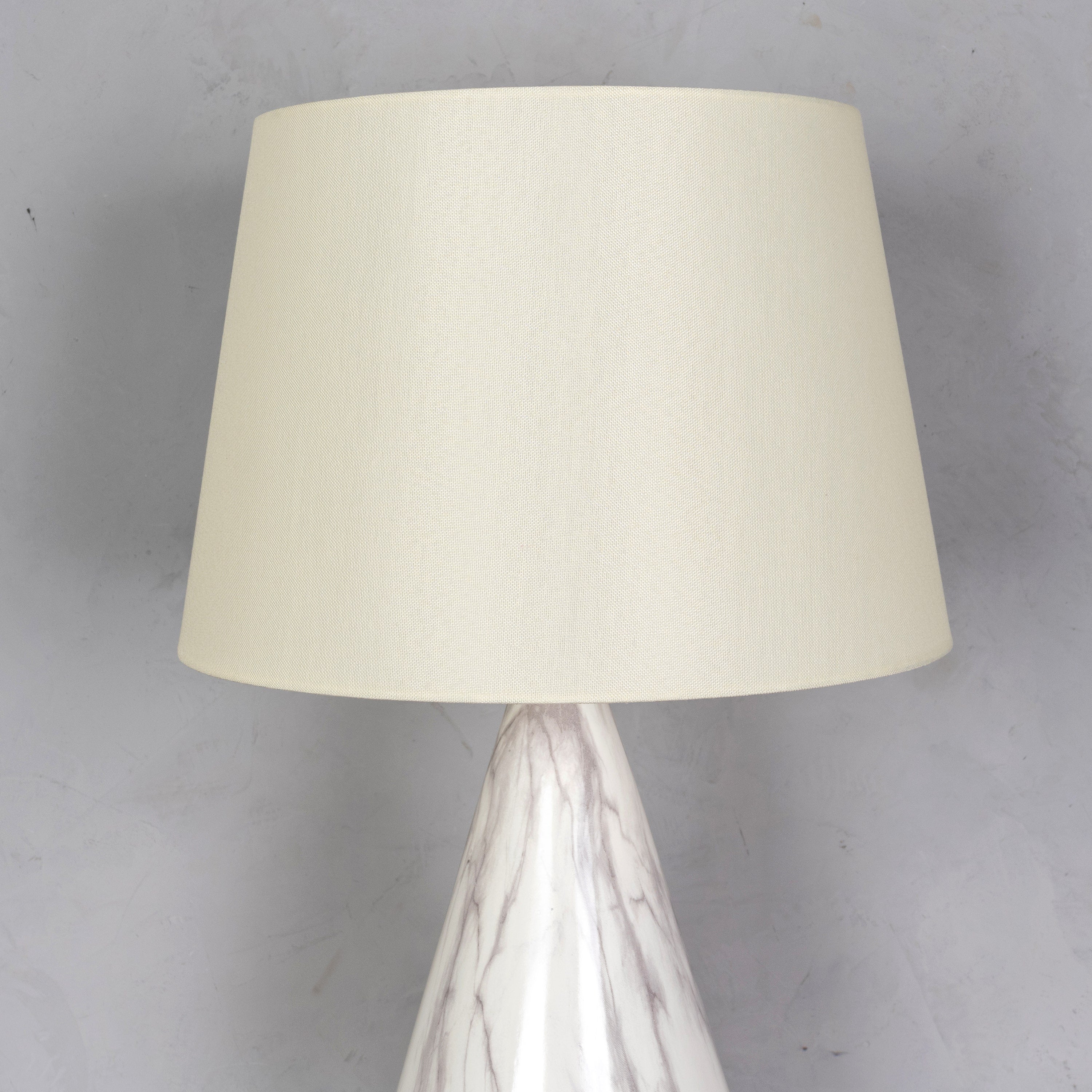 RSVP (White) Marble Table Lamp