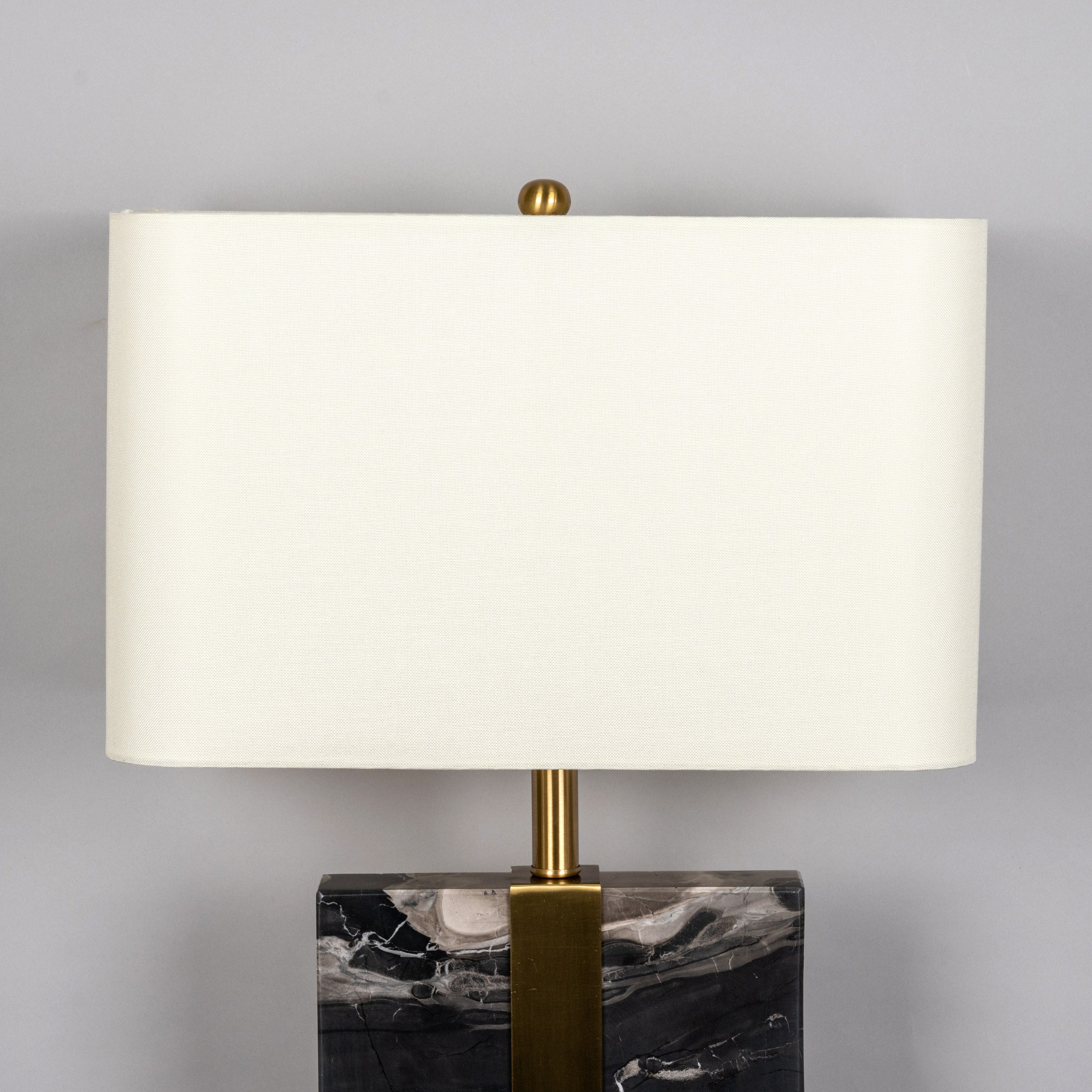 Fall In Love (Extra Large, Gold, Black) Marble Table Lamp