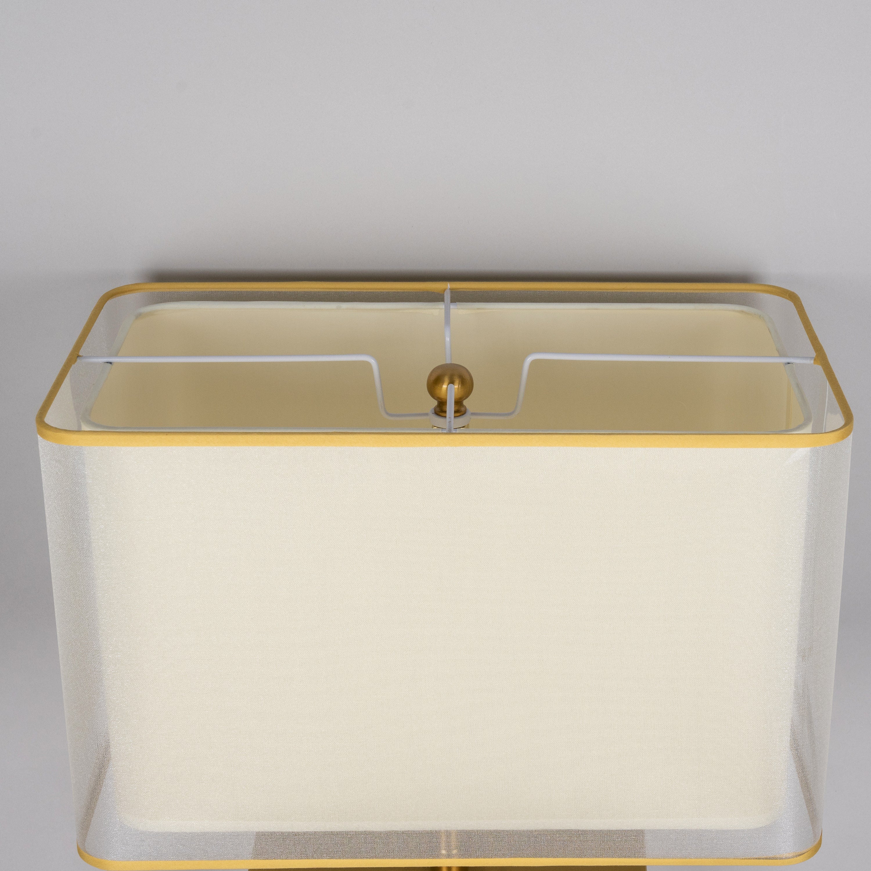 Falling For You Grand (Extra Large, Gold) Glass Tube Table Lamp