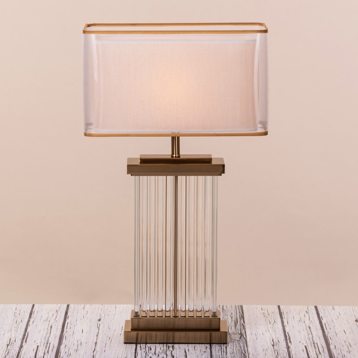 Falling For You (Matte Gold) Table Lamp