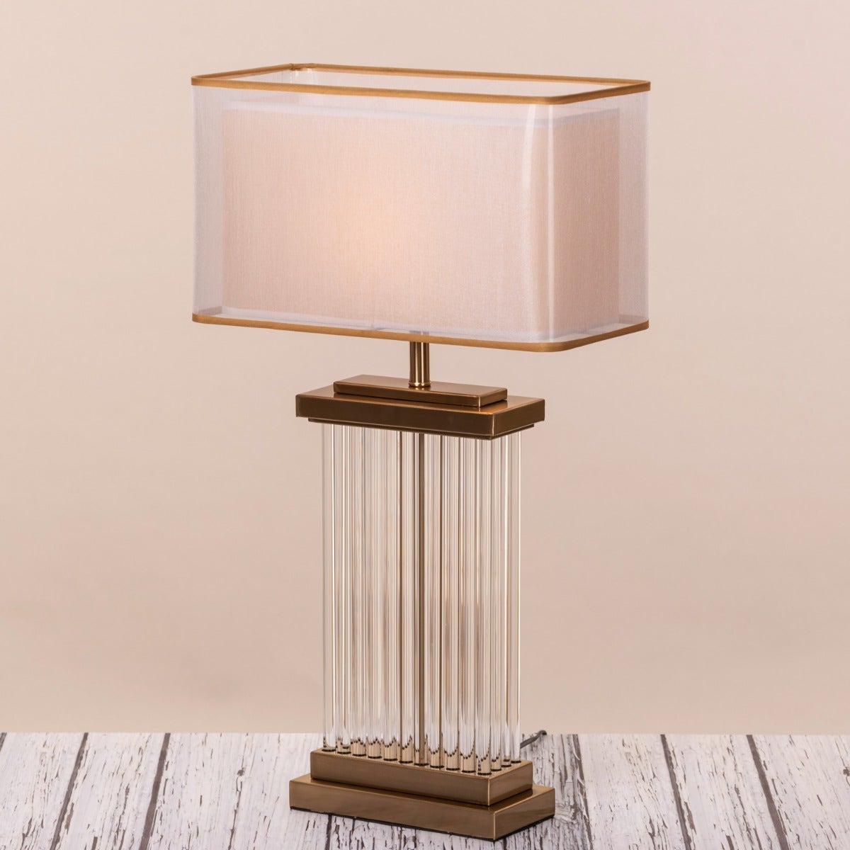 Falling For You (Matte Gold) Table Lamp