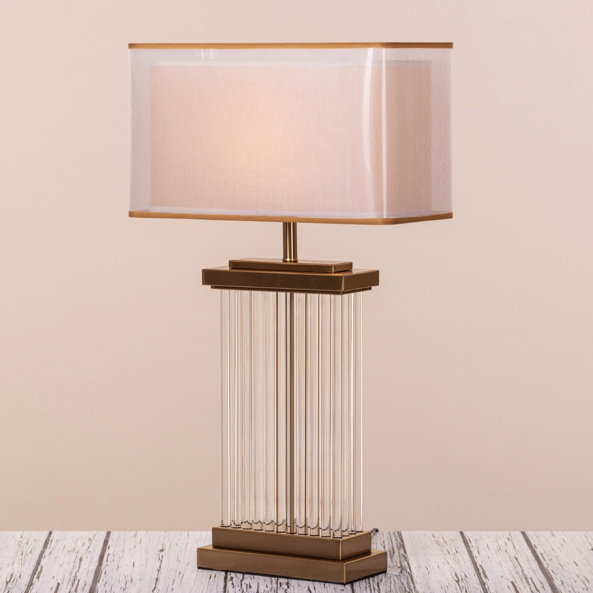 Falling For You (Matte Gold) Table Lamp