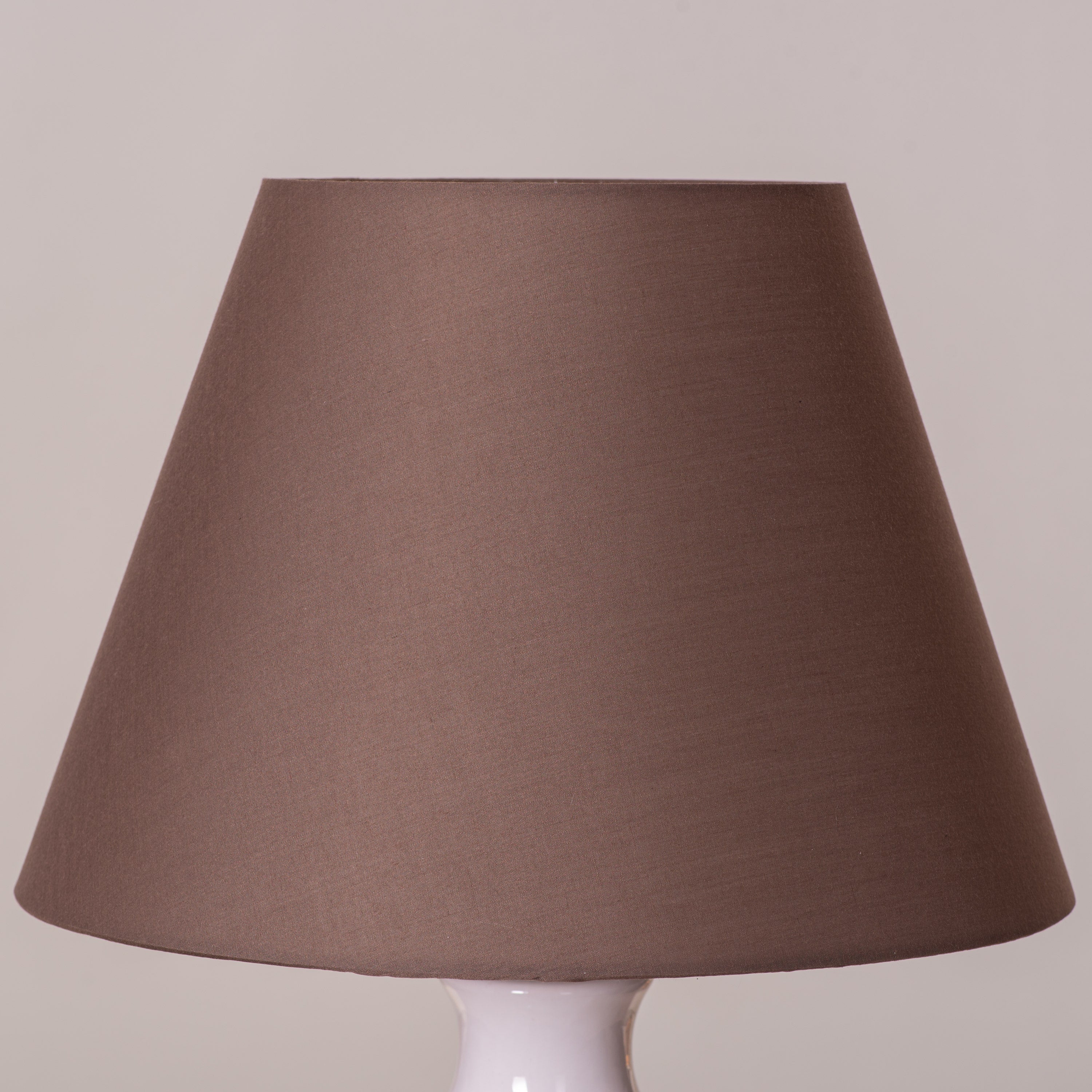 Tan Bran (Brown, Beige) Ceramic Table Lamp