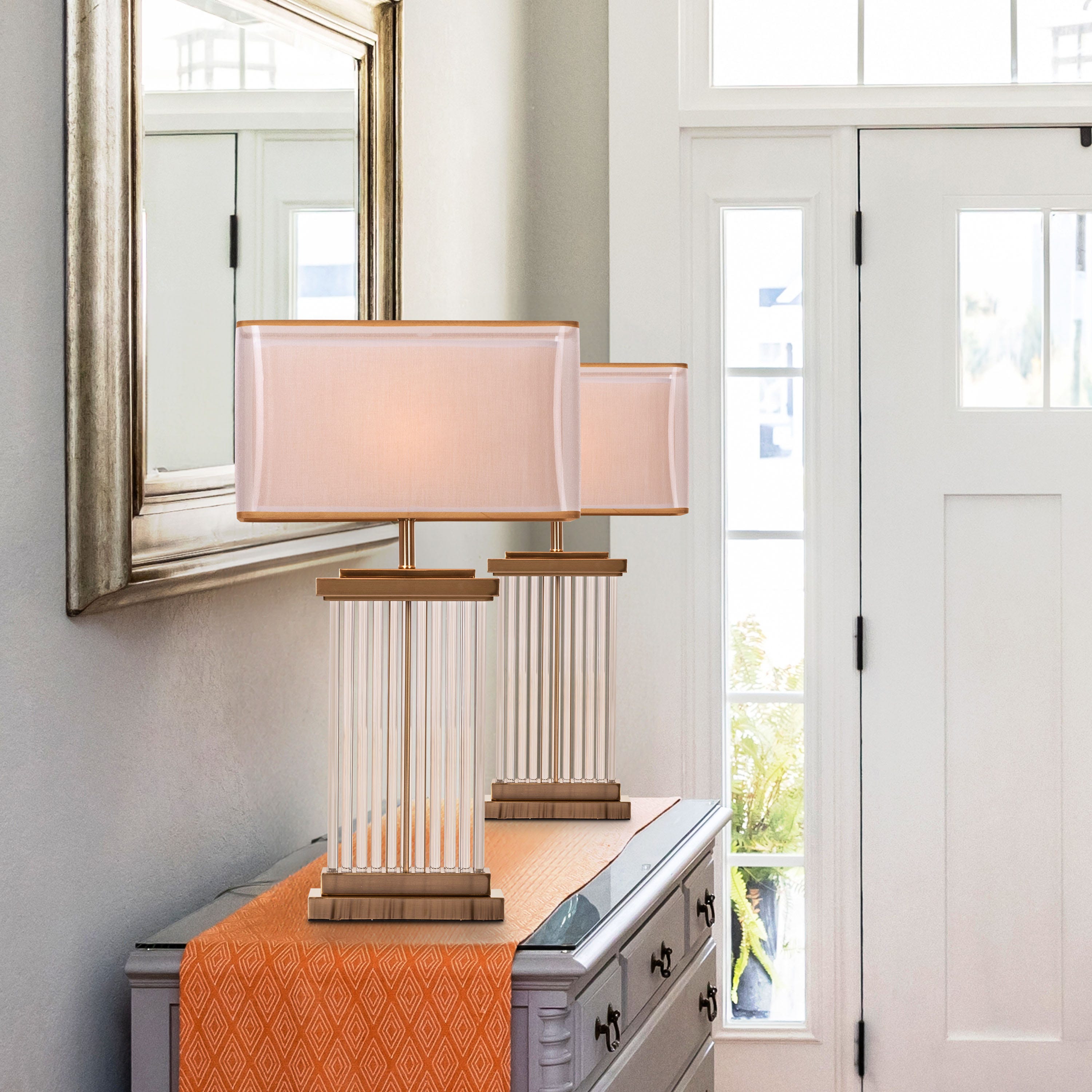 Falling For You (Matte Gold) Table Lamp