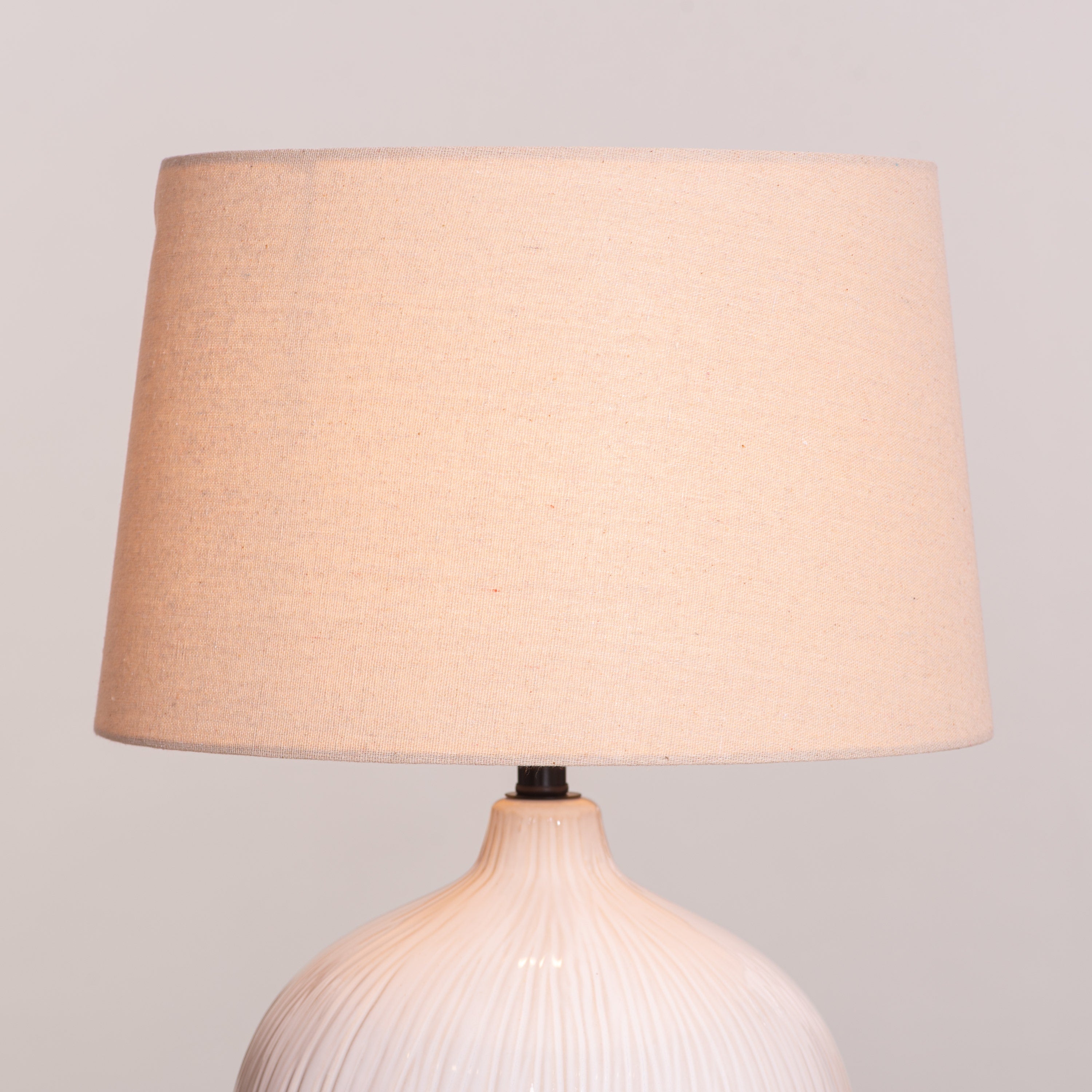 Smooth Sailing (Beige) Ceramic Table Lamp