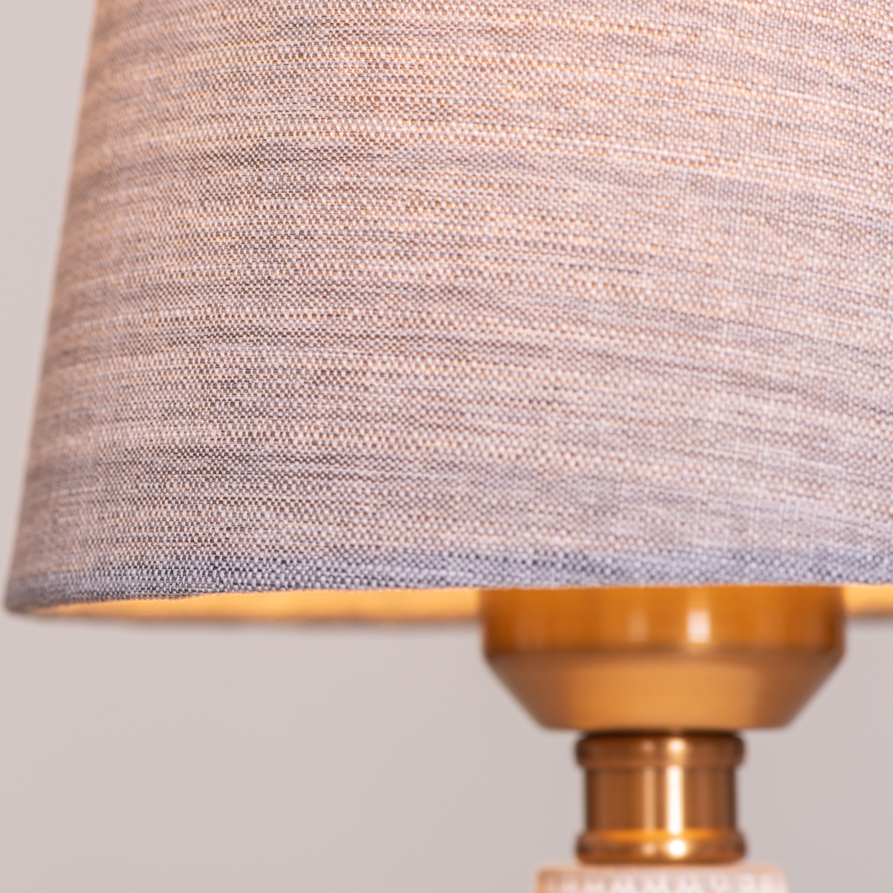 Floored (White, Grey) Table Lamp