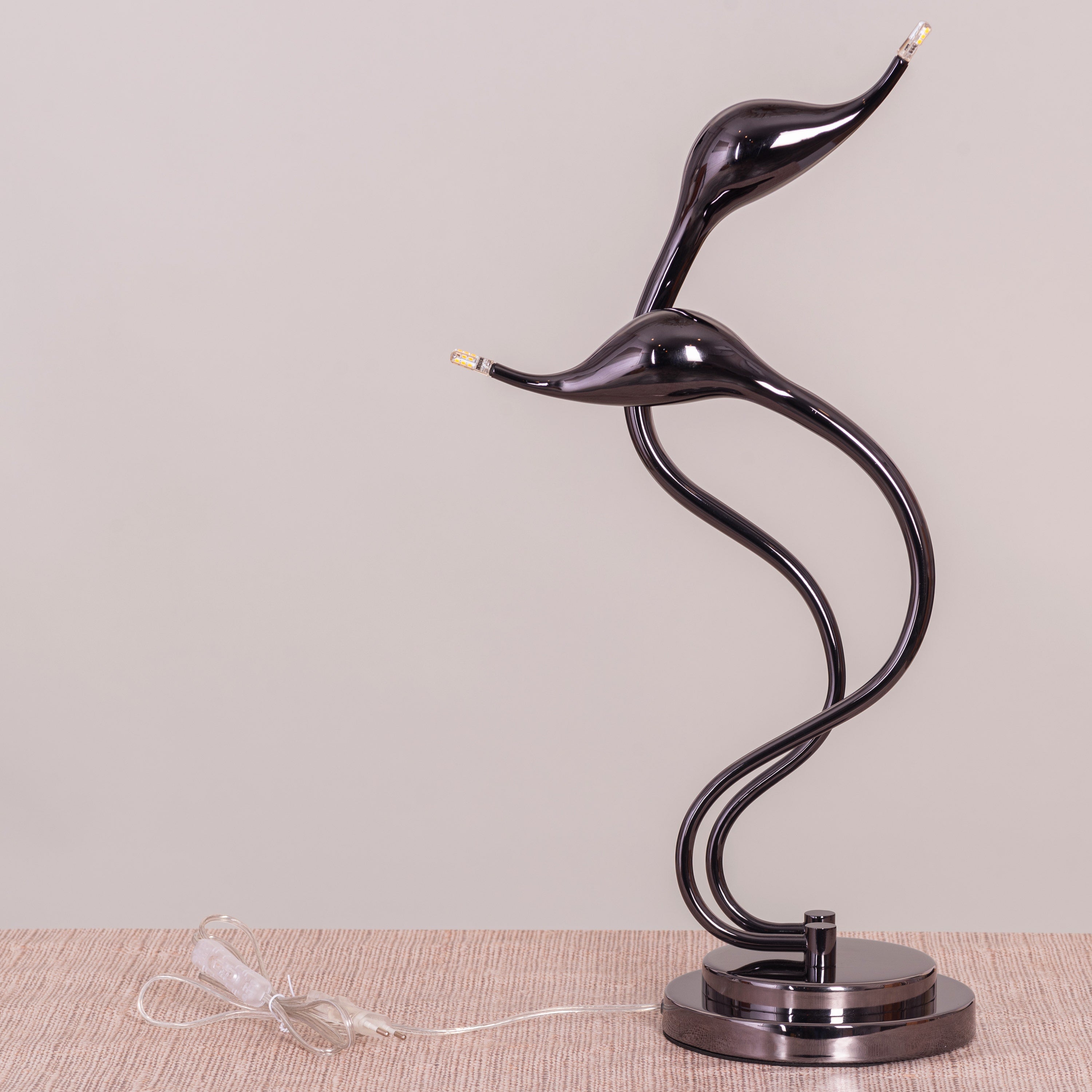 Play Your Cards (Black) Table Lamp