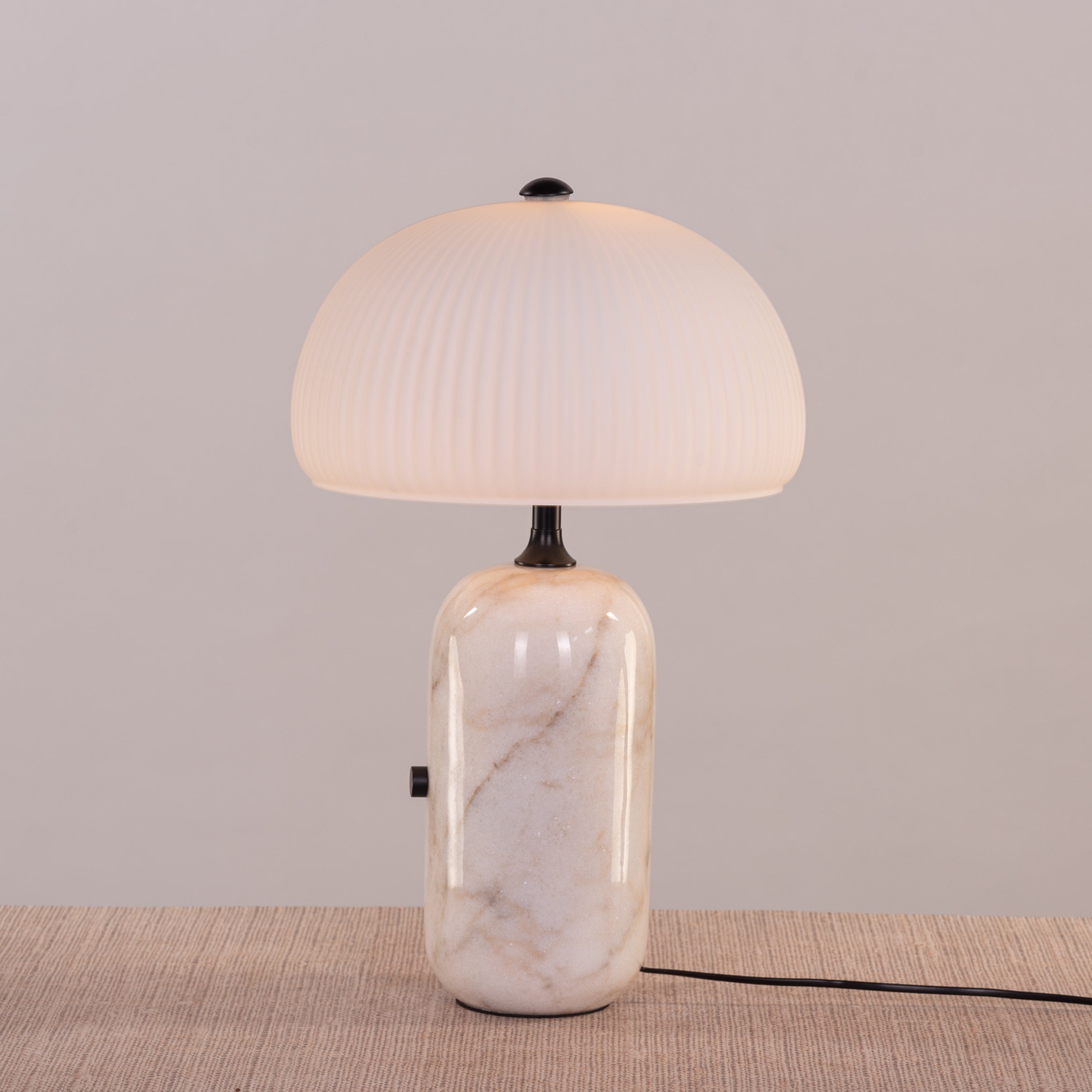 Change Overnight (White) Marble Table Lamp