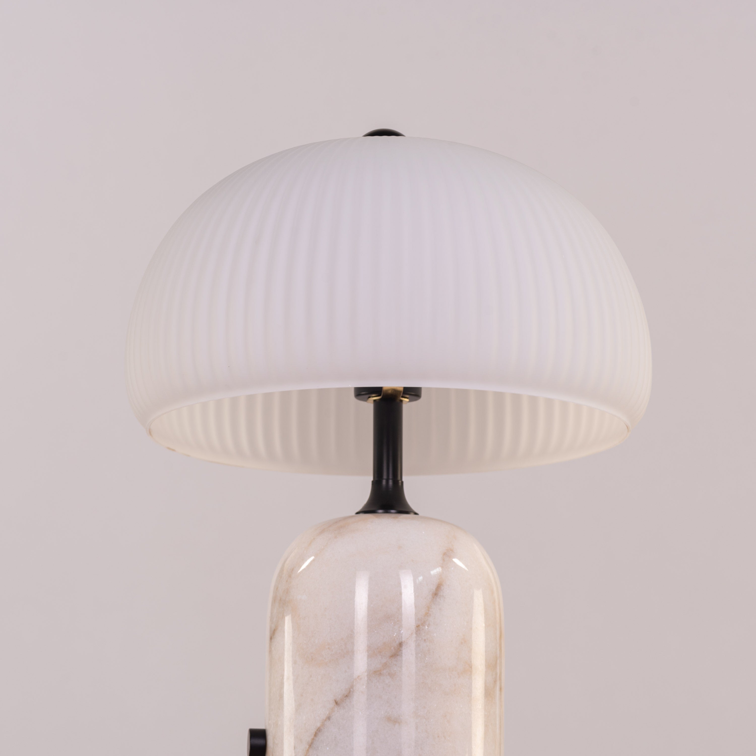 Change Overnight (White) Marble Table Lamp