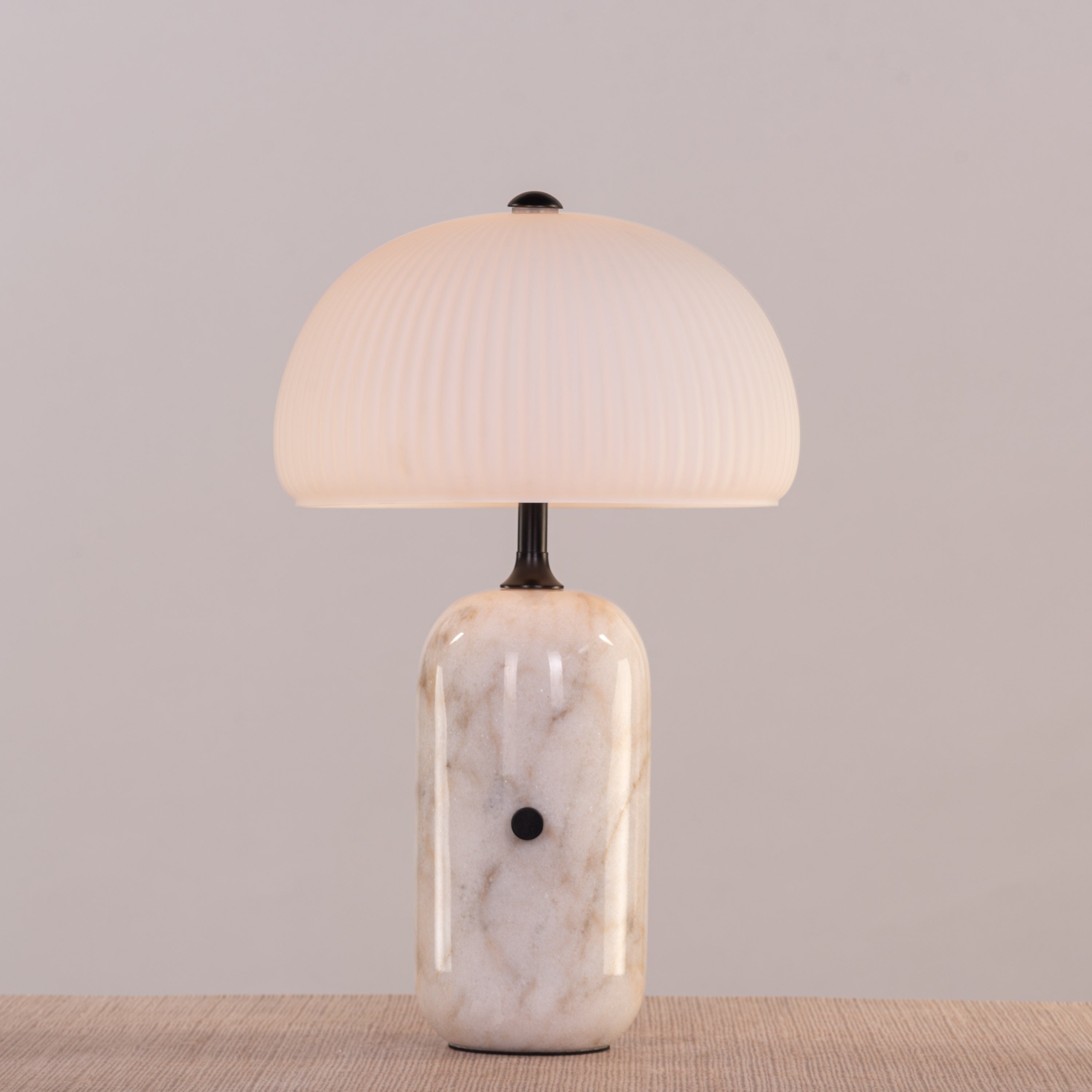 Change Overnight (White) Marble Table Lamp