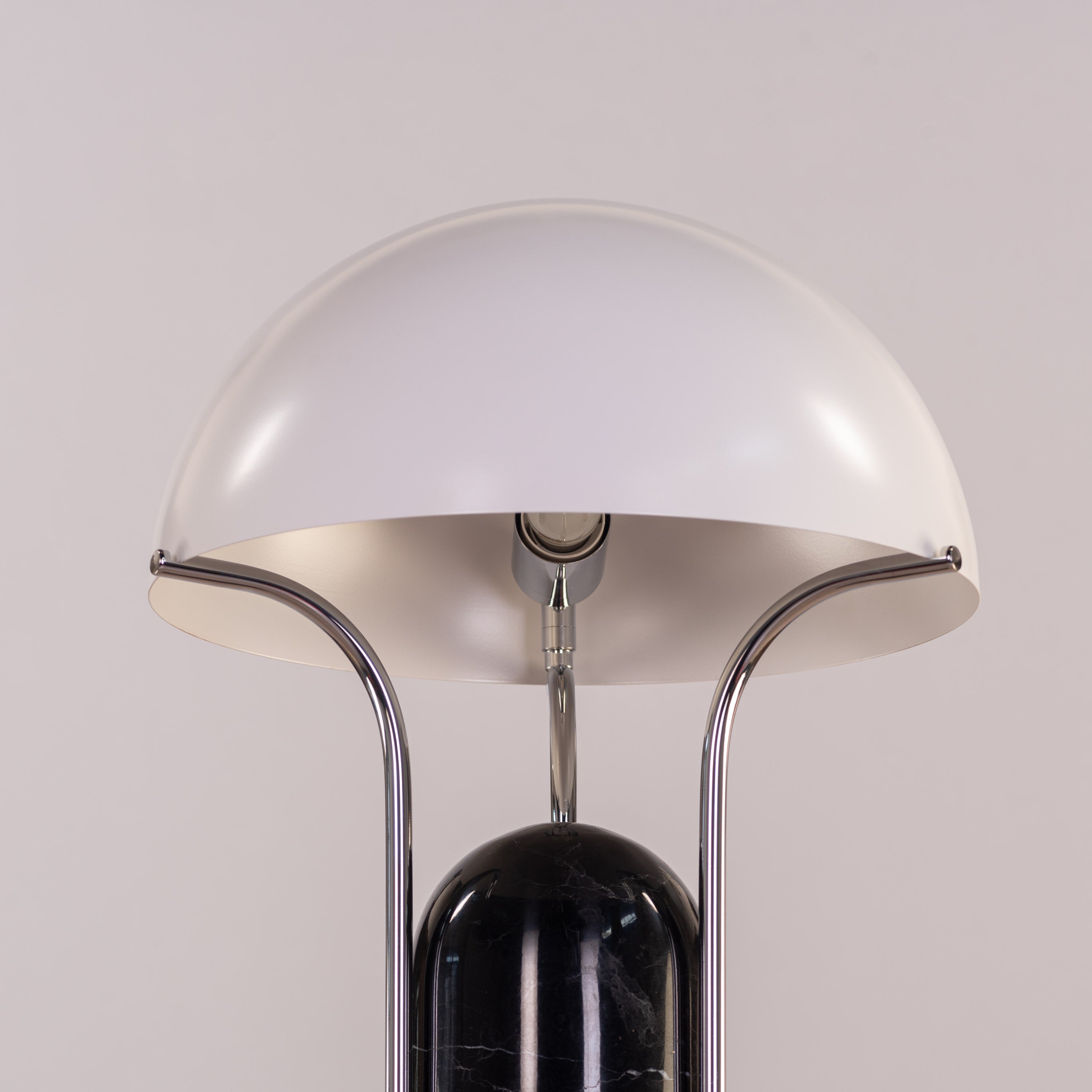 Painkiller (Black, White) Marble Table Lamp