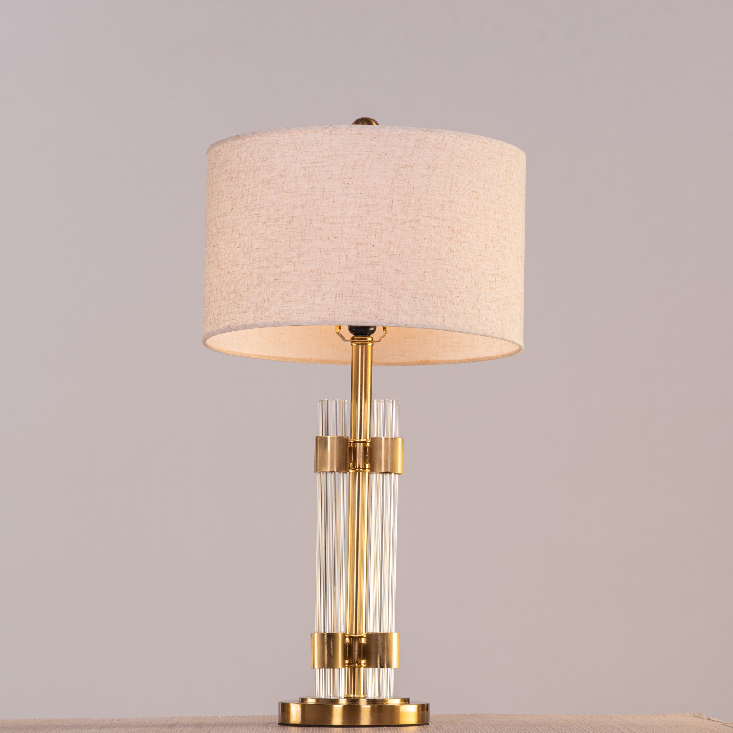 Shine Bright (Gold, Brown) Table Lamp