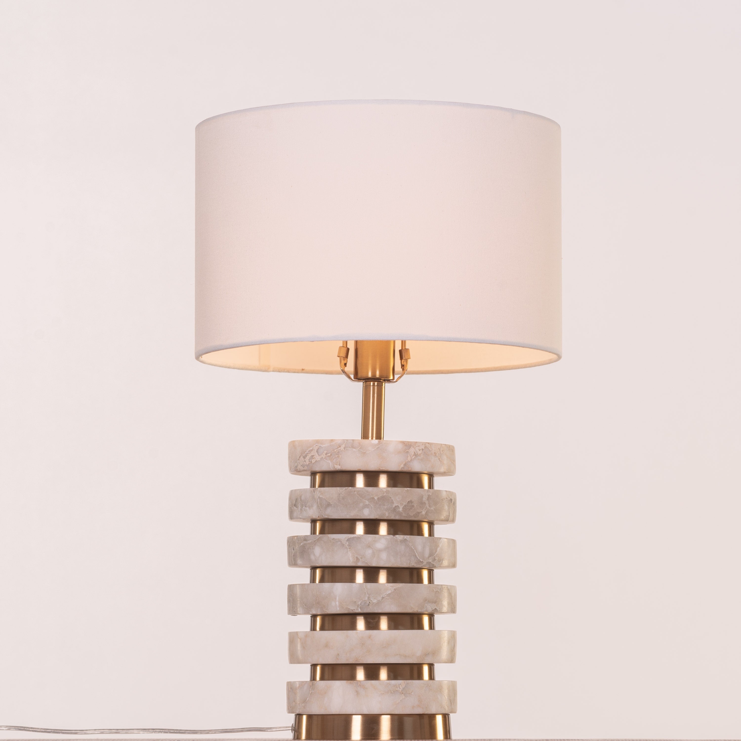 Never Have I Ever (Gold) Marble Table Lamp