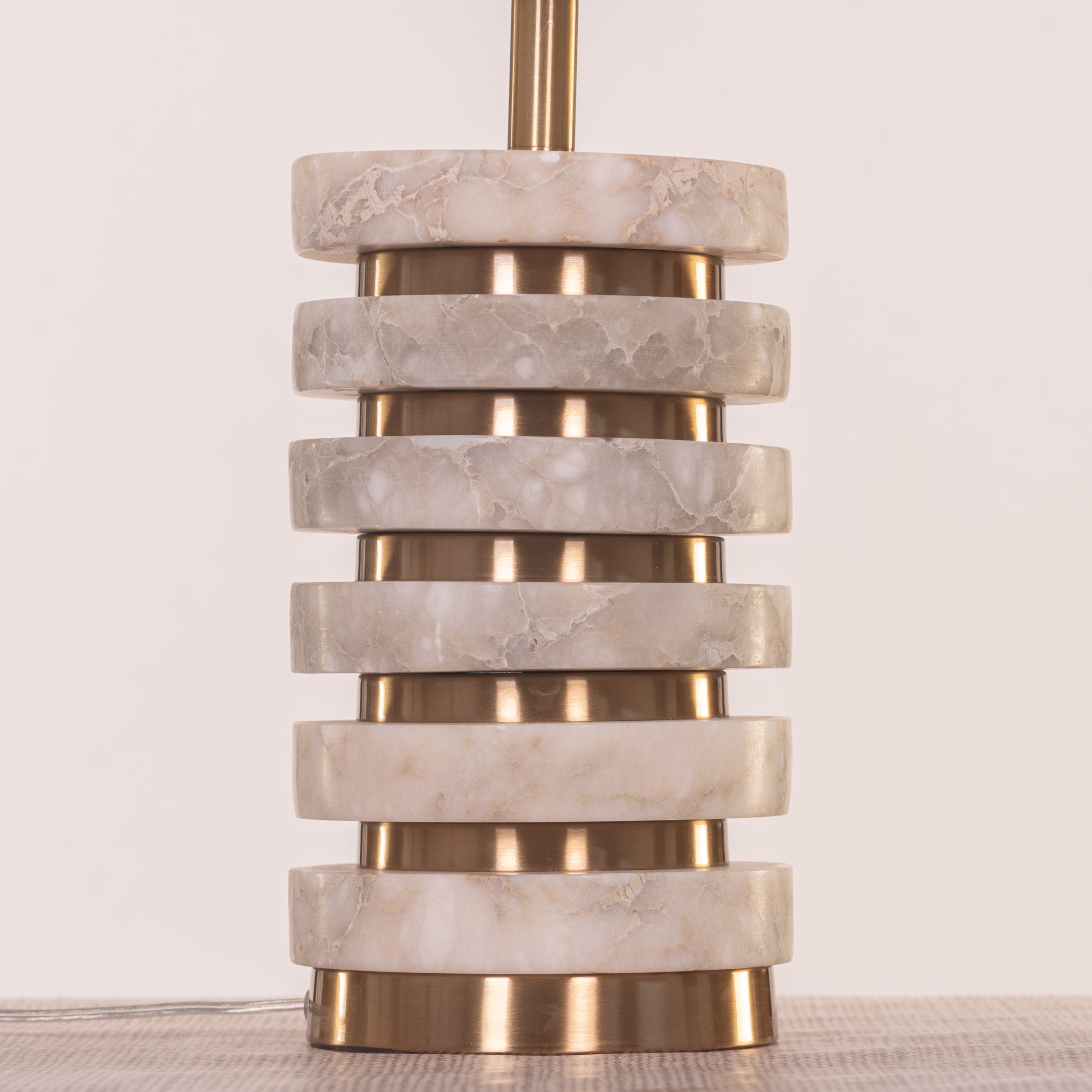 Never Have I Ever (Gold) Marble Table Lamp