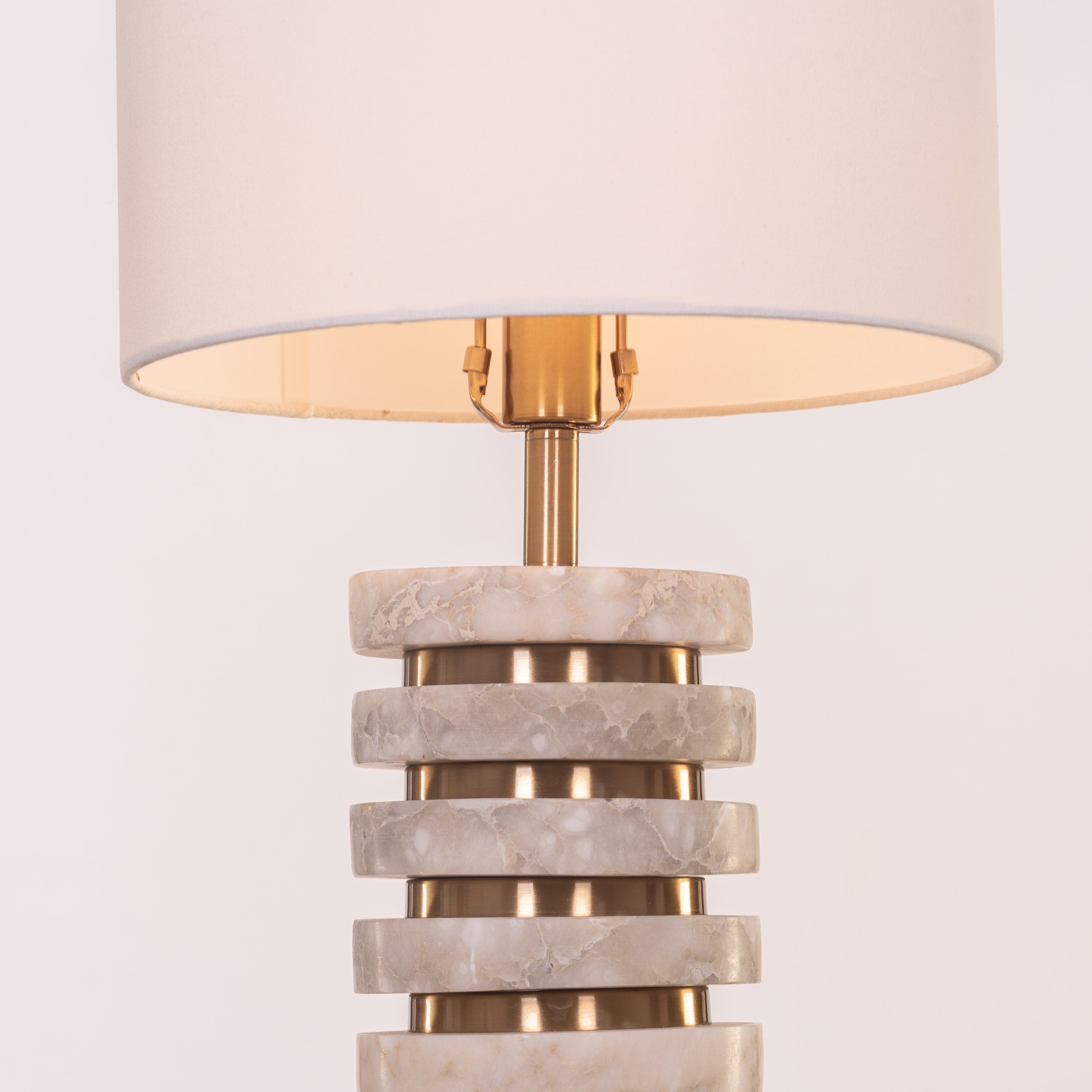 Never Have I Ever (Gold) Marble Table Lamp