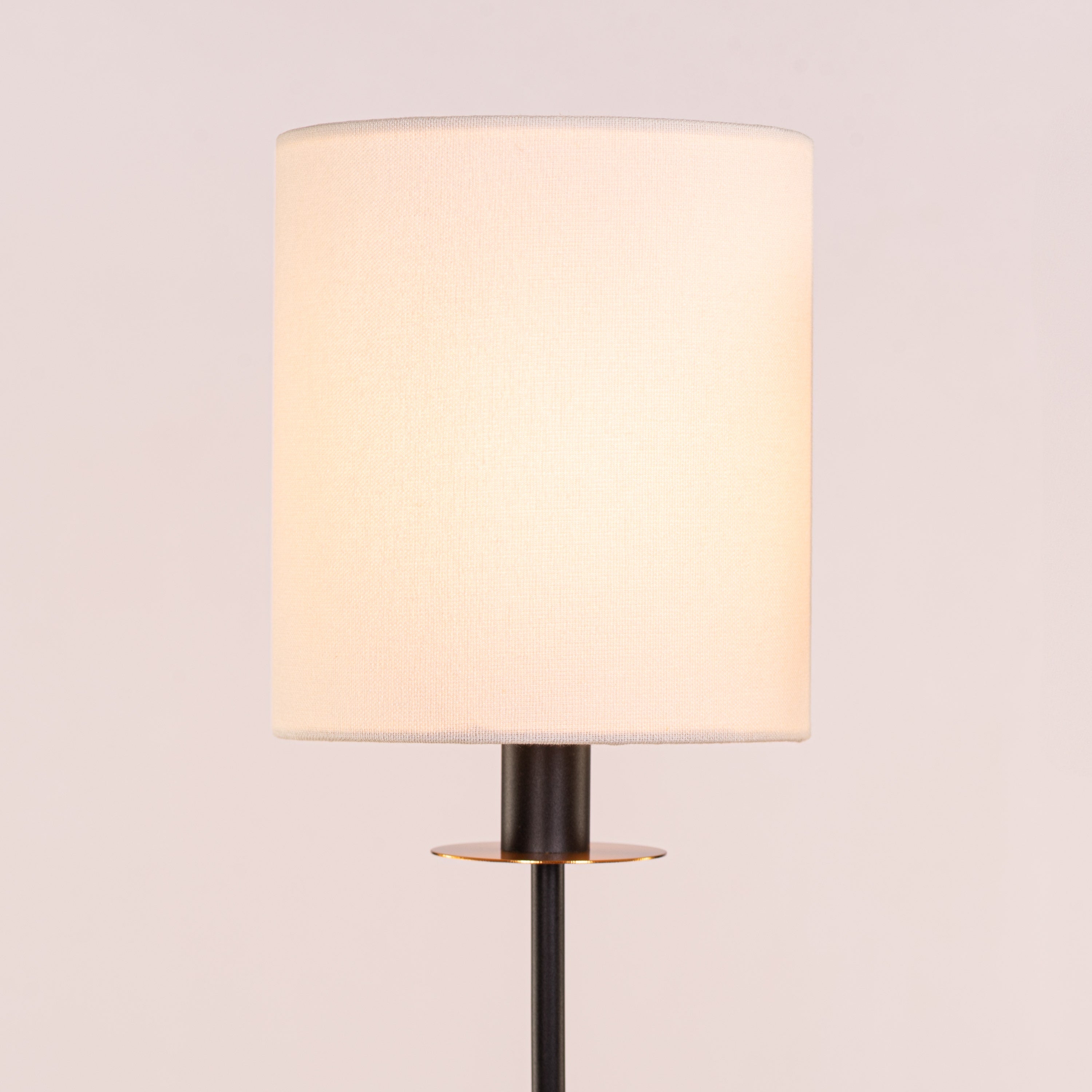 Remus and Romulus (Black) Fabric Table Lamp