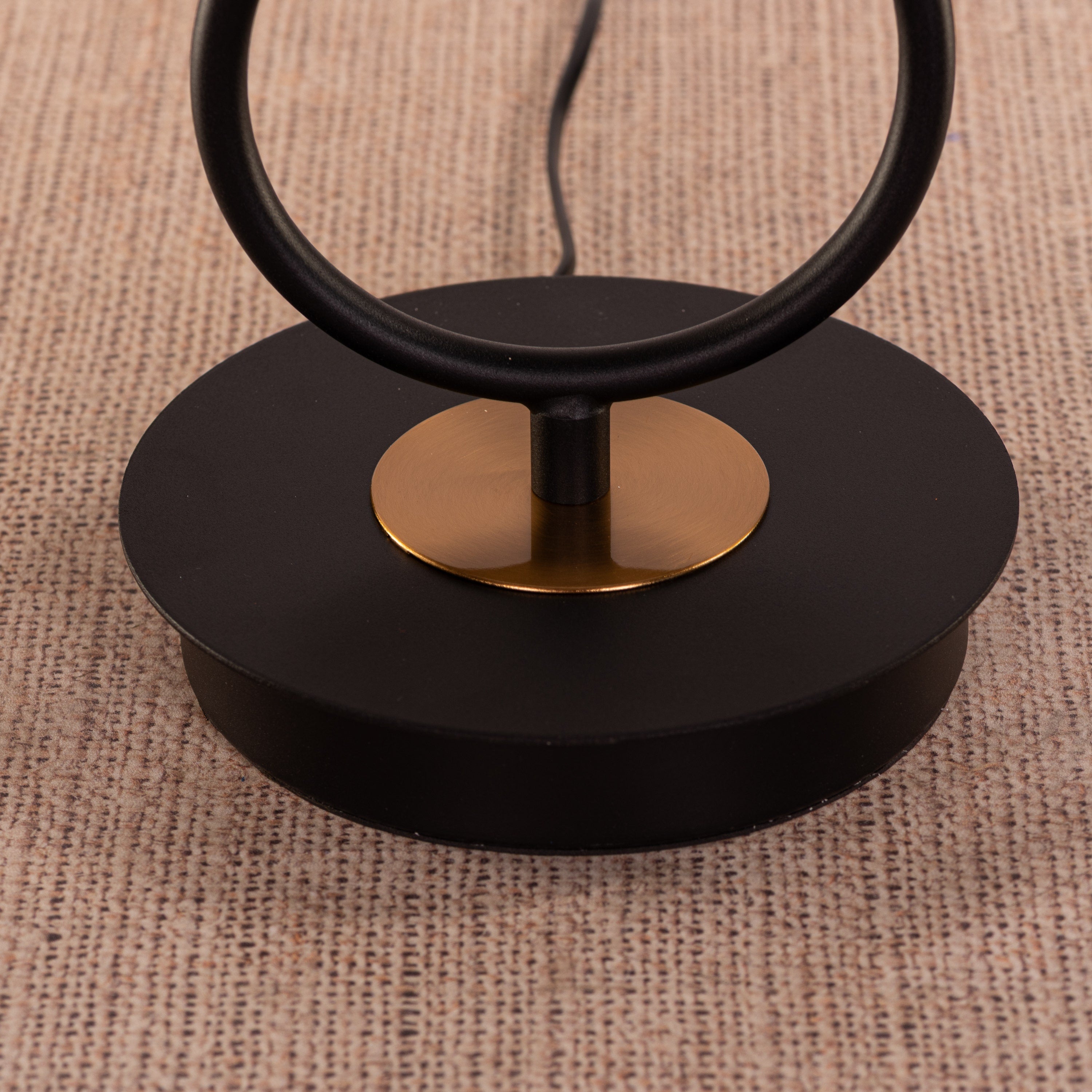 Remus and Romulus (Black) Fabric Table Lamp