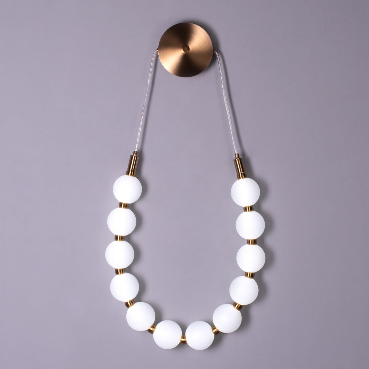 Be The Story (Gold, Dimmable LED with Remote Control) Wall Light