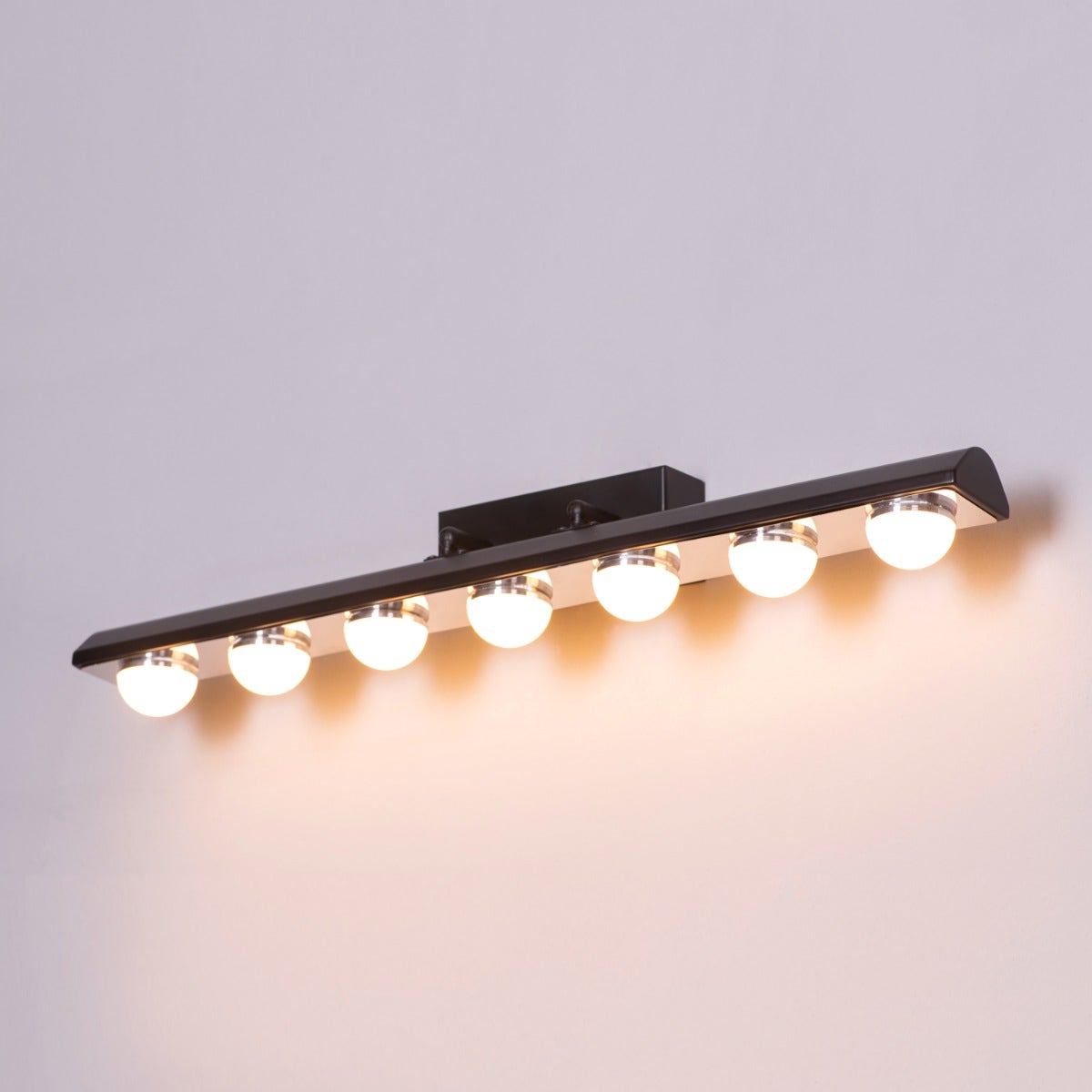 Stage Show (Large, White, Built-In LED) Vanity Light