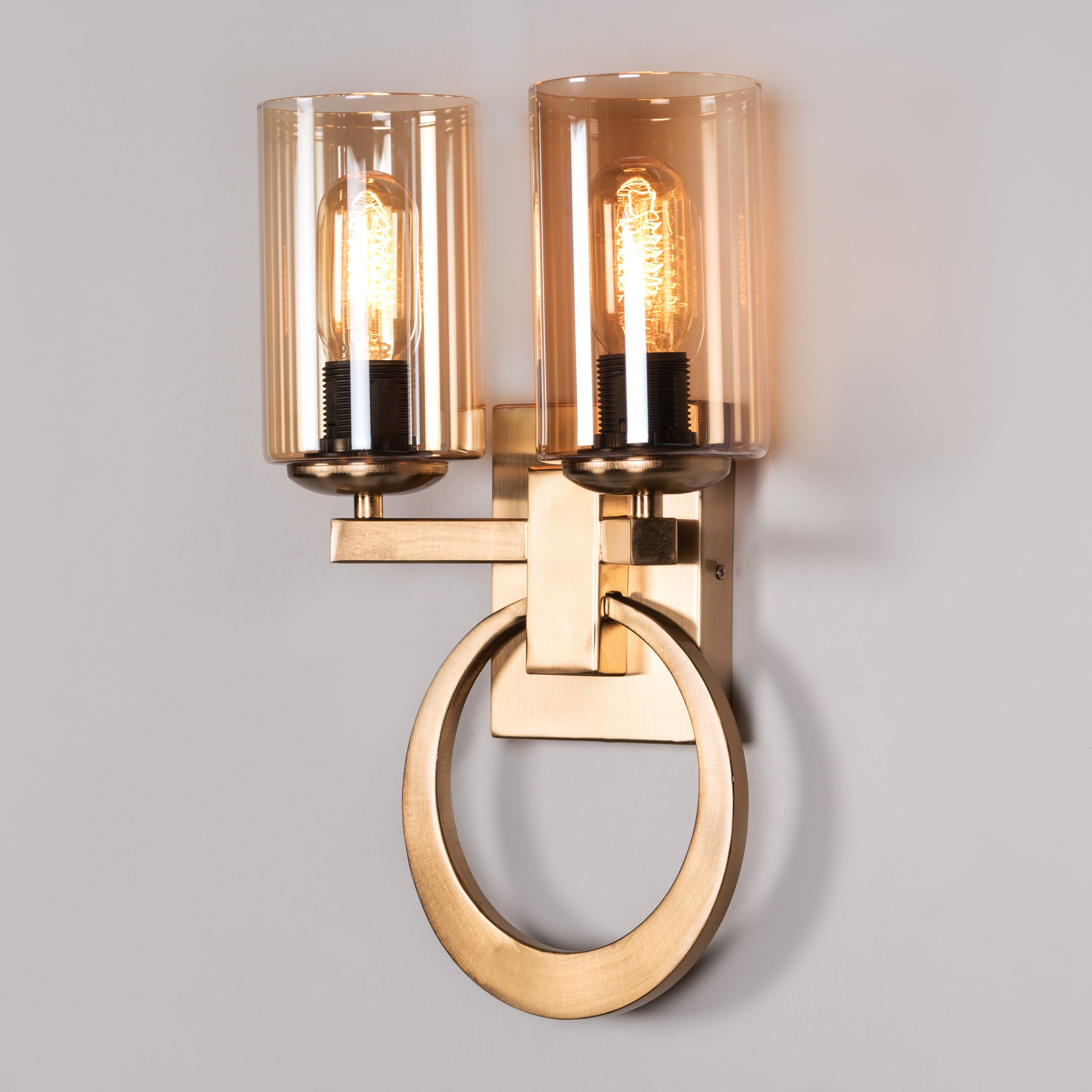 Game Over (Gold, Amber) Signature Glass Wall Light