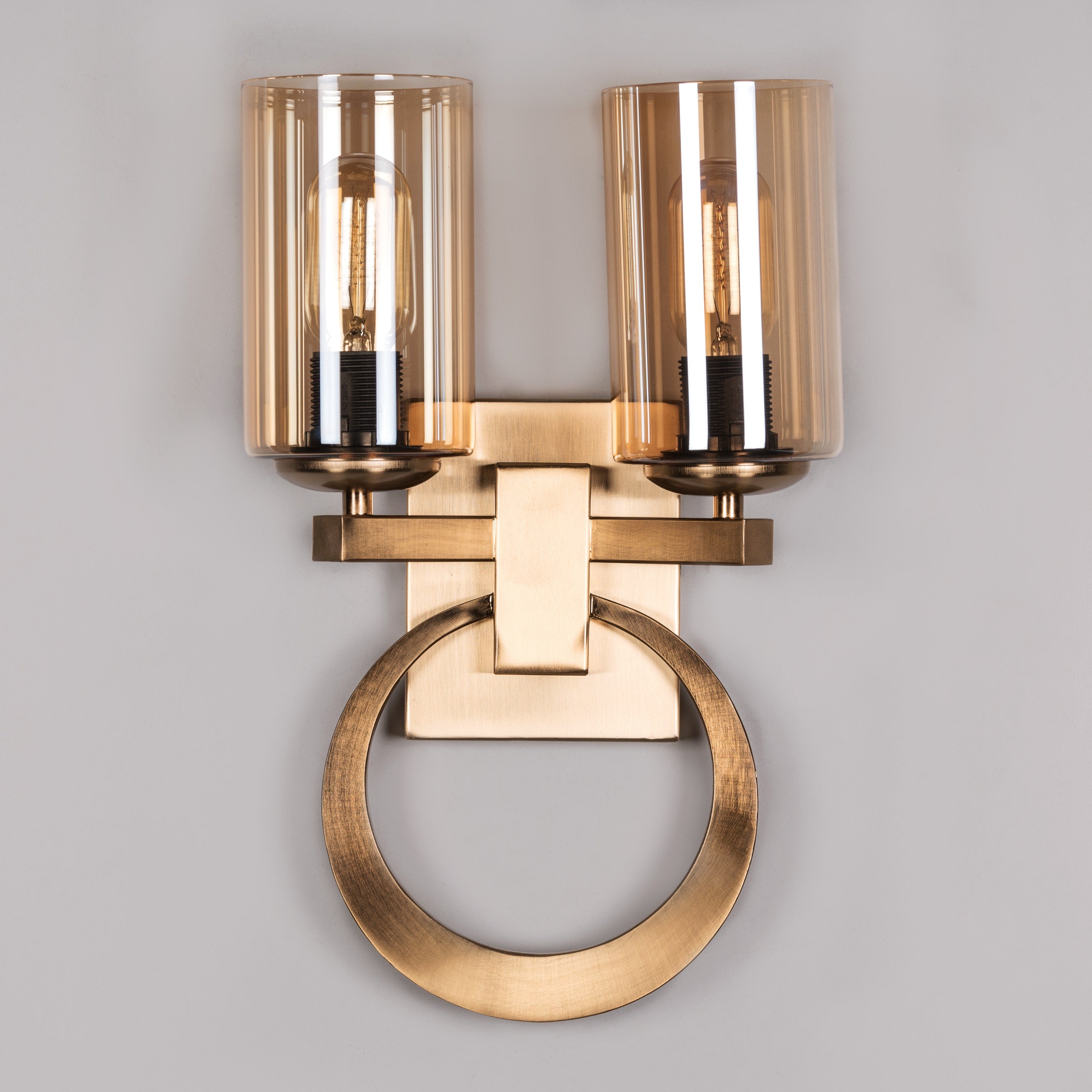 Game Over (Gold, Amber) Signature Glass Wall Light