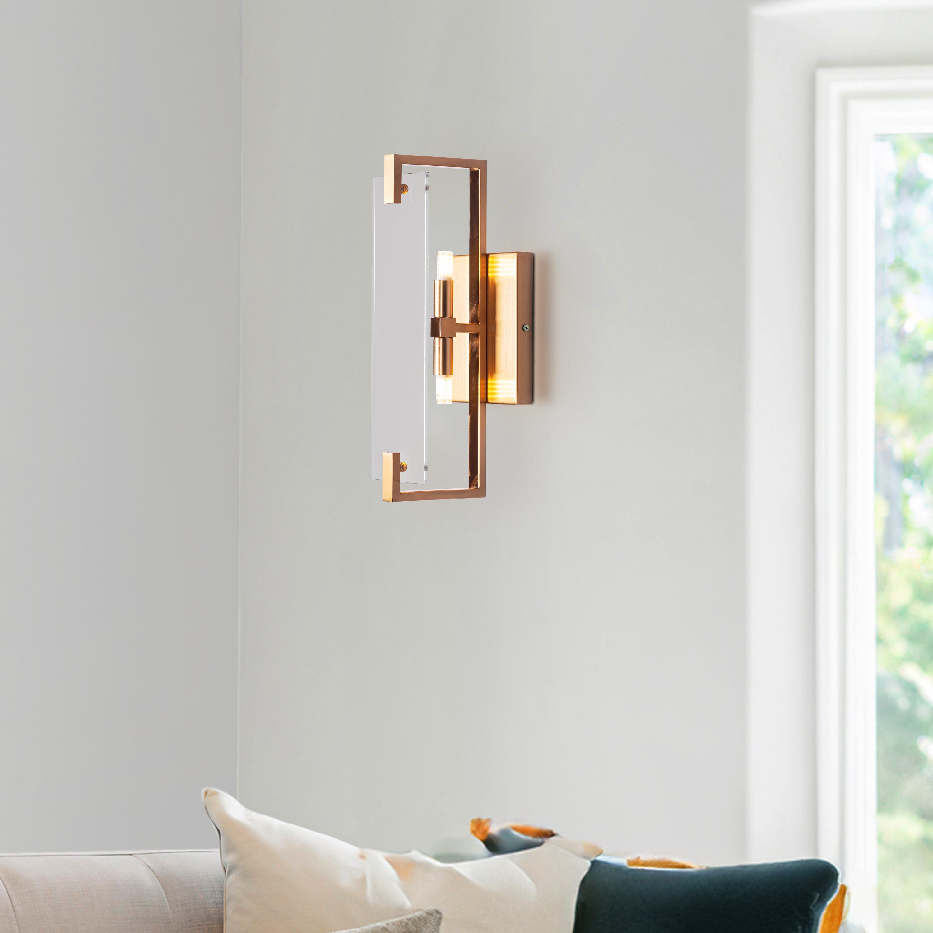 Another Sunset (Gold) Glass Wall Light
