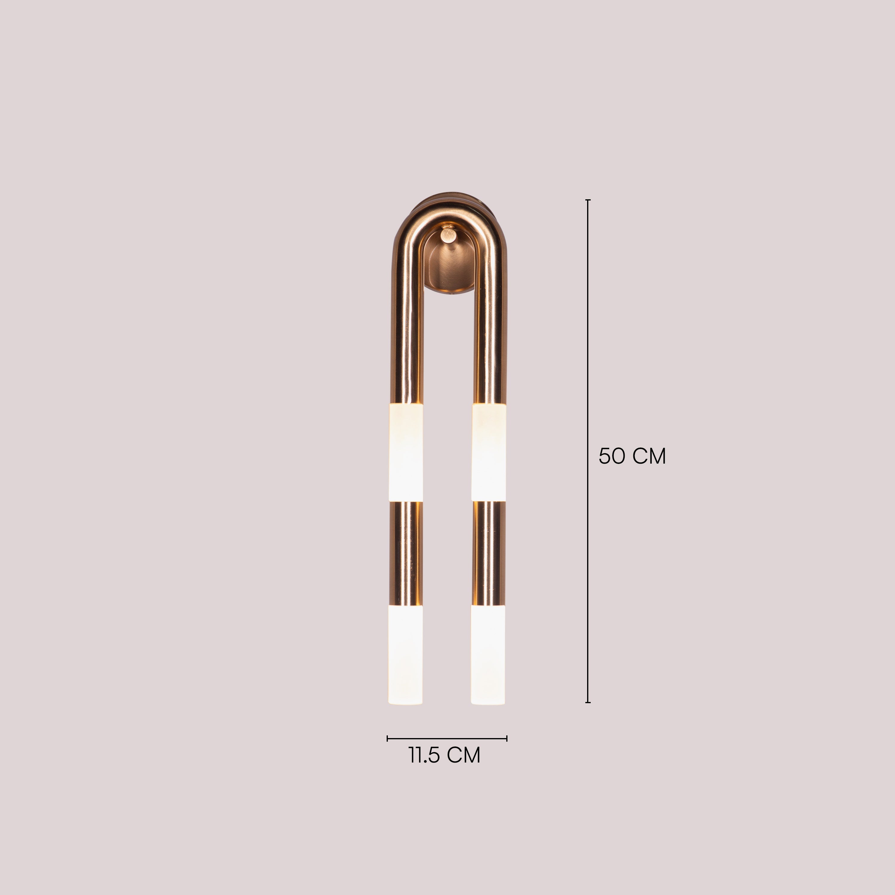 Find Your Light (Gold) Built-In LED Wall Light