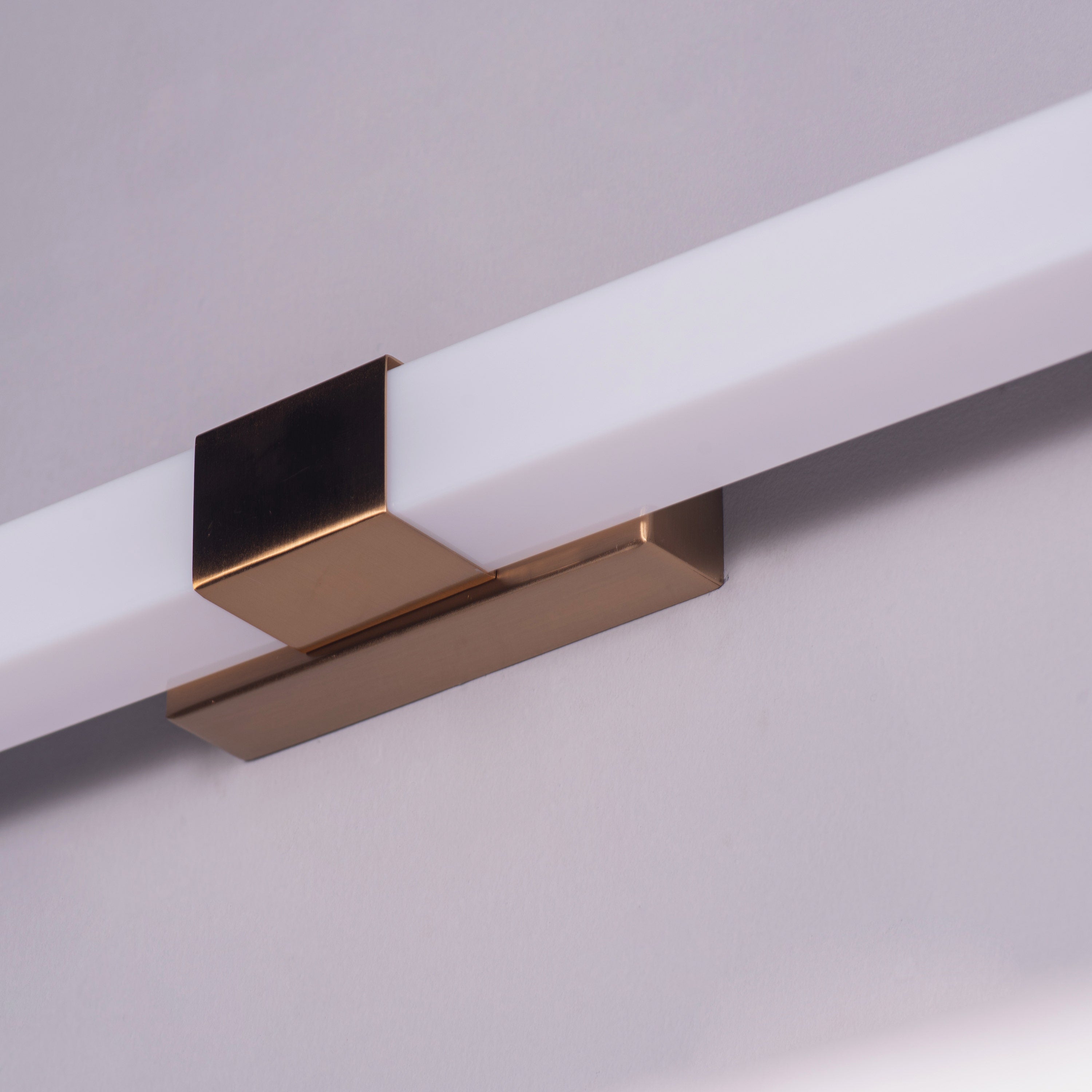 Vanity Reality (Small, Chrome, Built-In LED) Stainless Steel Vanity Light