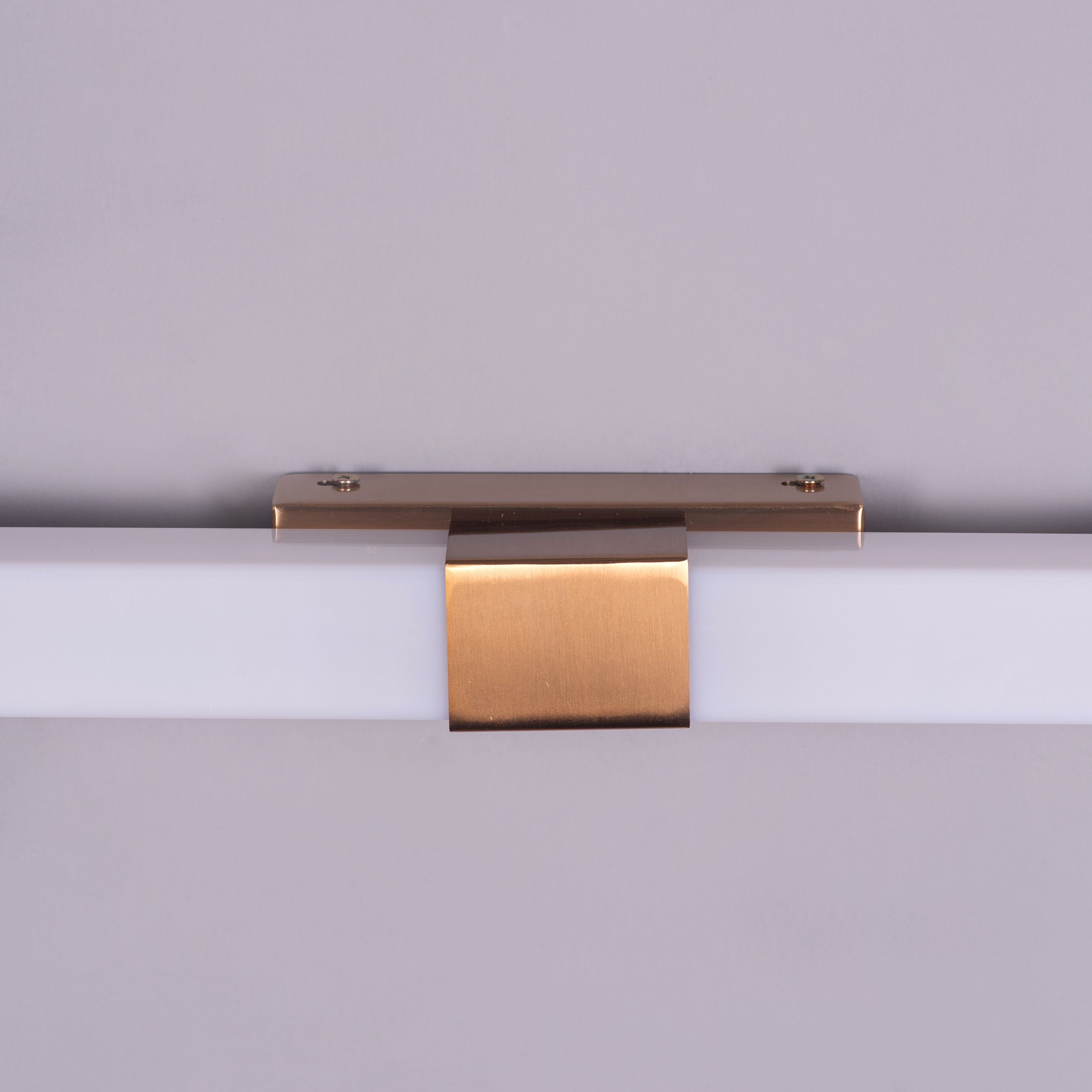 Vanity Reality (Small, Chrome, Built-In LED) Stainless Steel Vanity Light