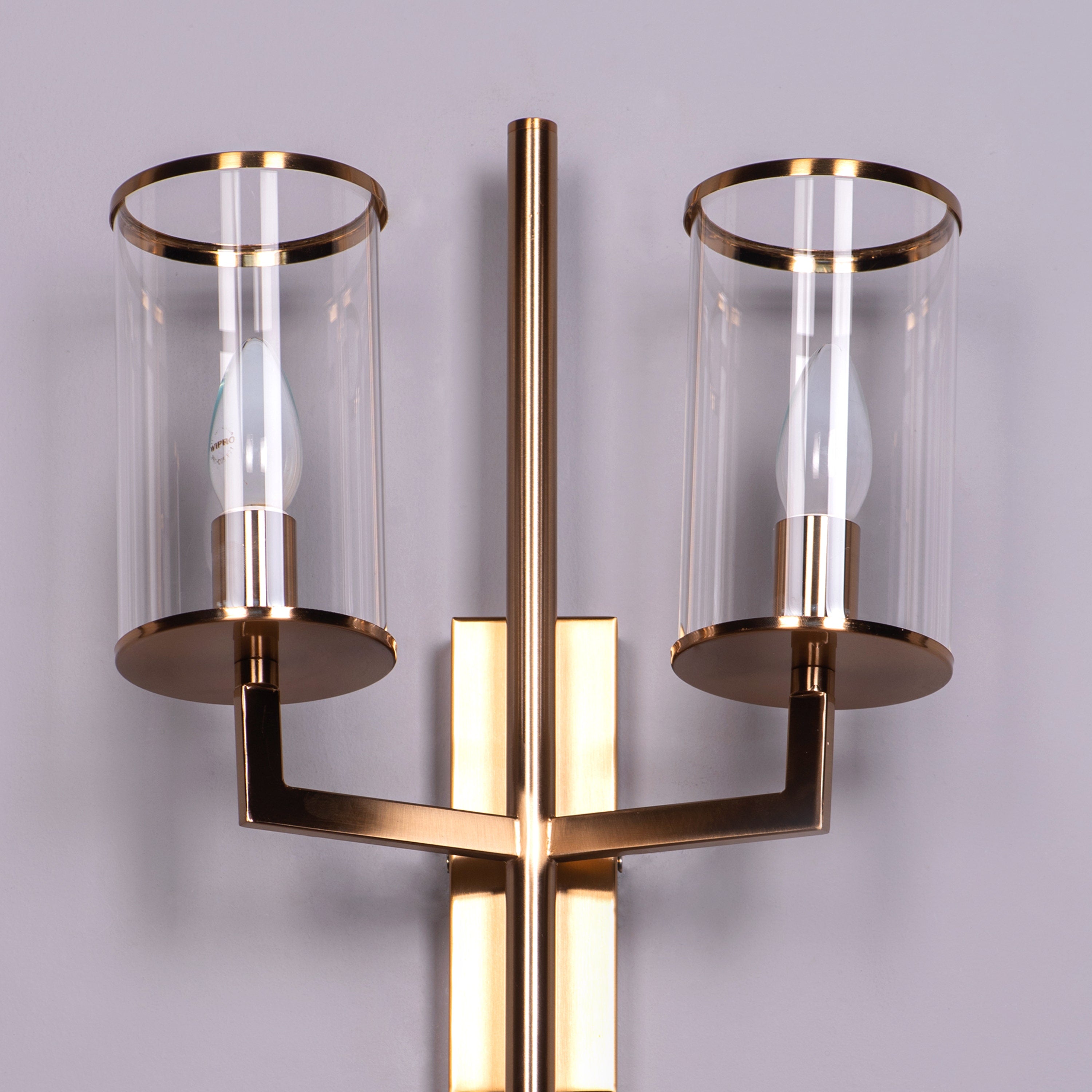 The New Dream (Gold) Clear Glass Wall Light