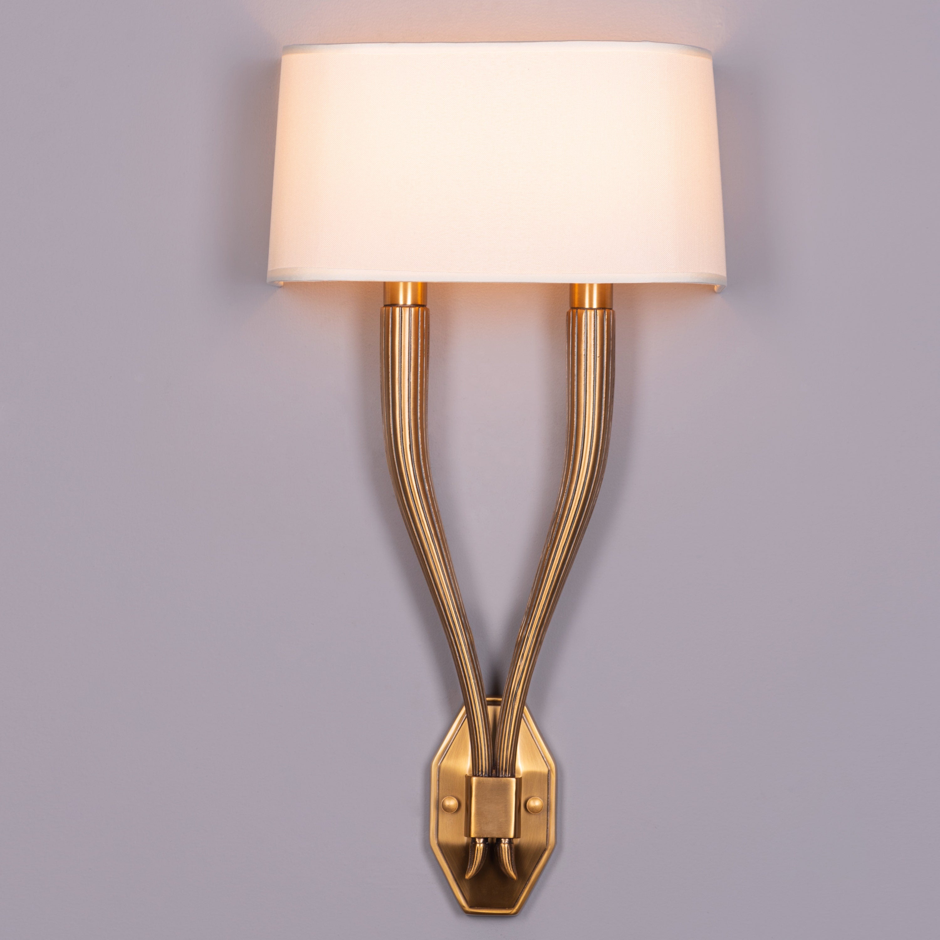 Better Together (Gold, Off White) Wall Light