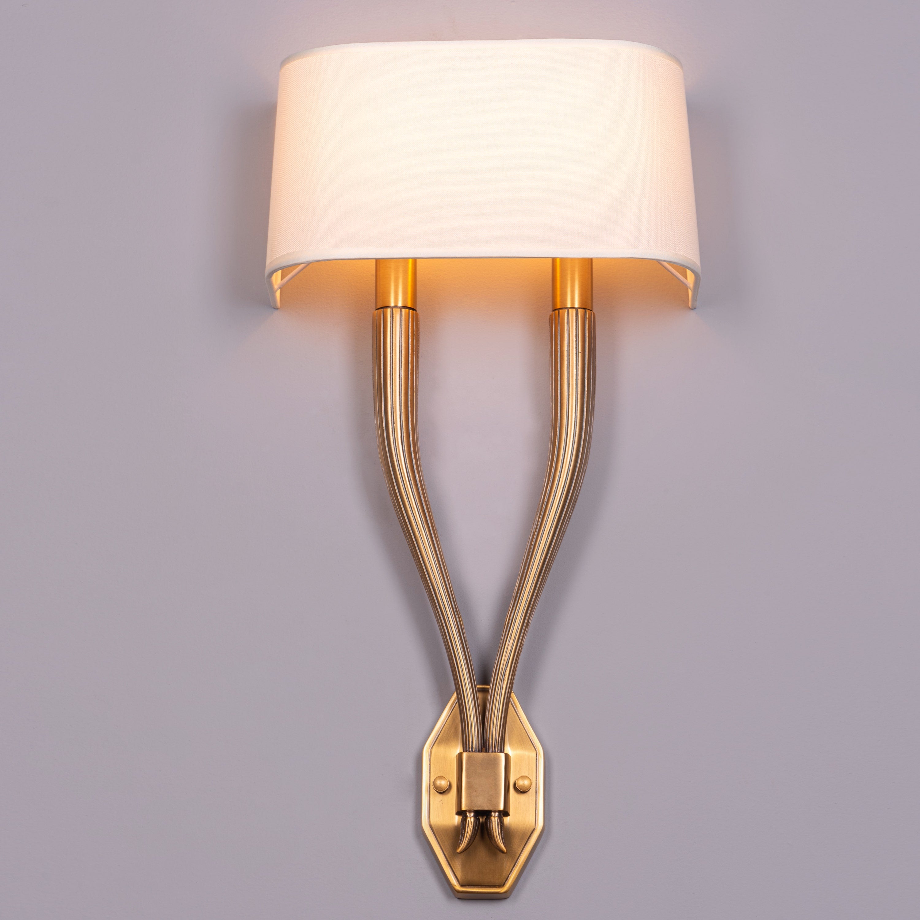 Better Together (Gold, Off White) Wall Light