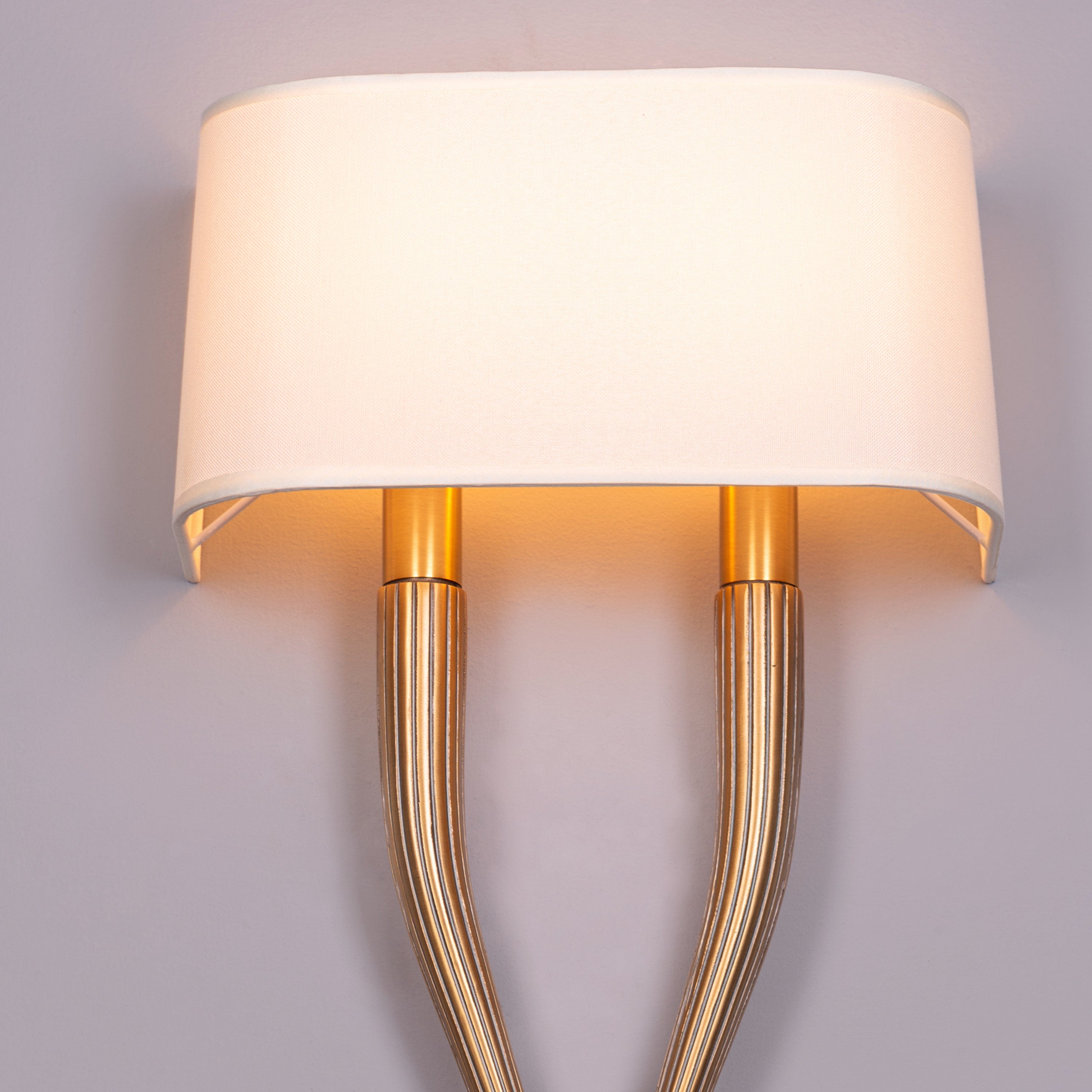 Better Together (Gold, Off White) Wall Light