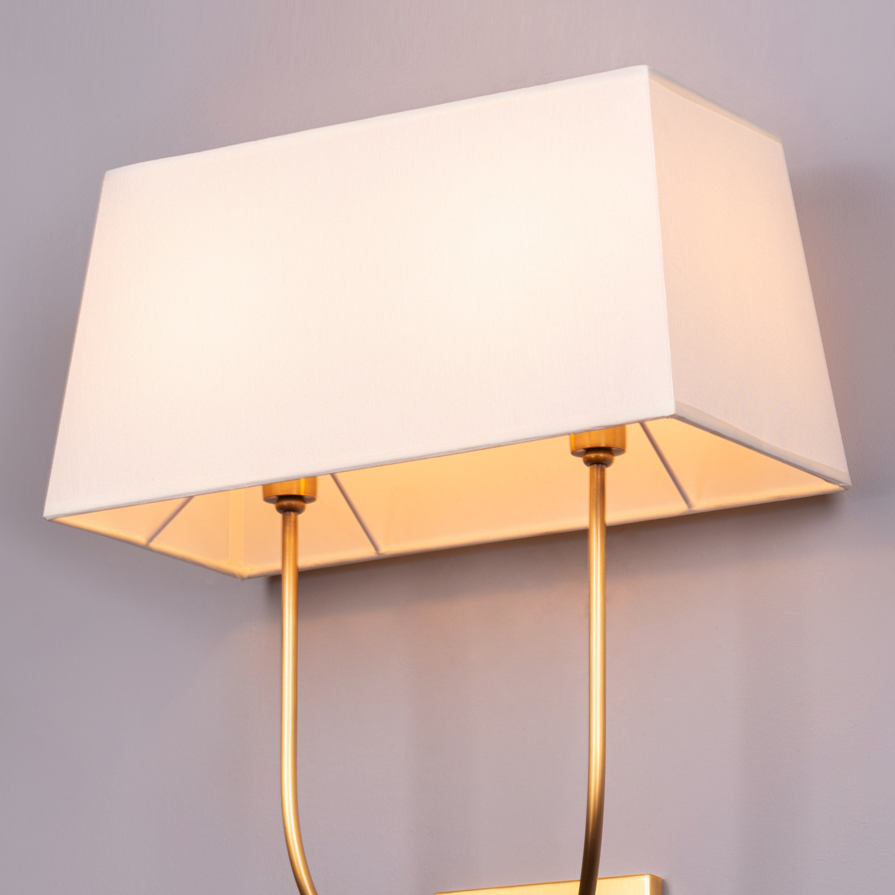 Let It Be (Gold, Off White) Wall Light