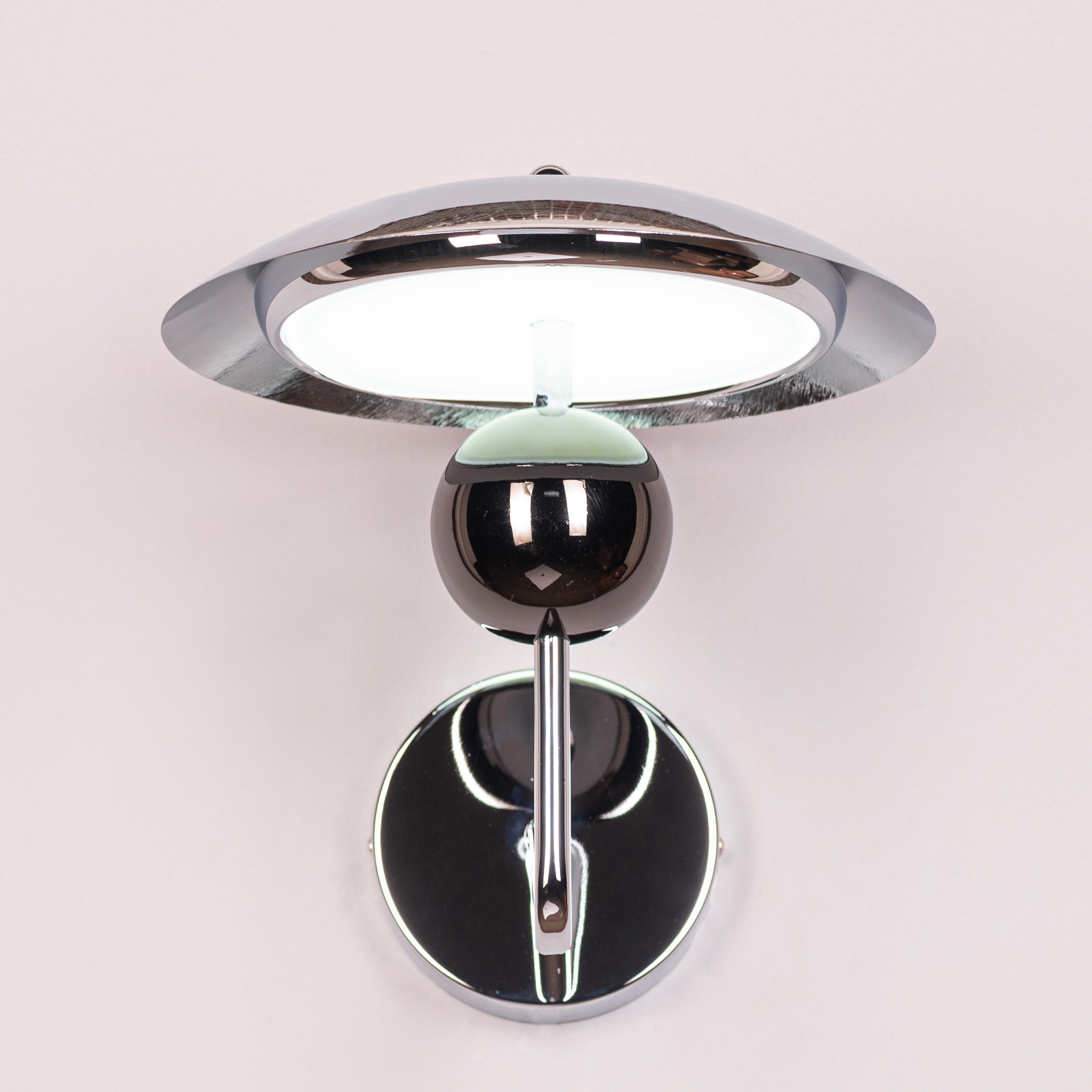 Balmoral Affair (Black, 3 Color Built-In LED) Glass Wall Light