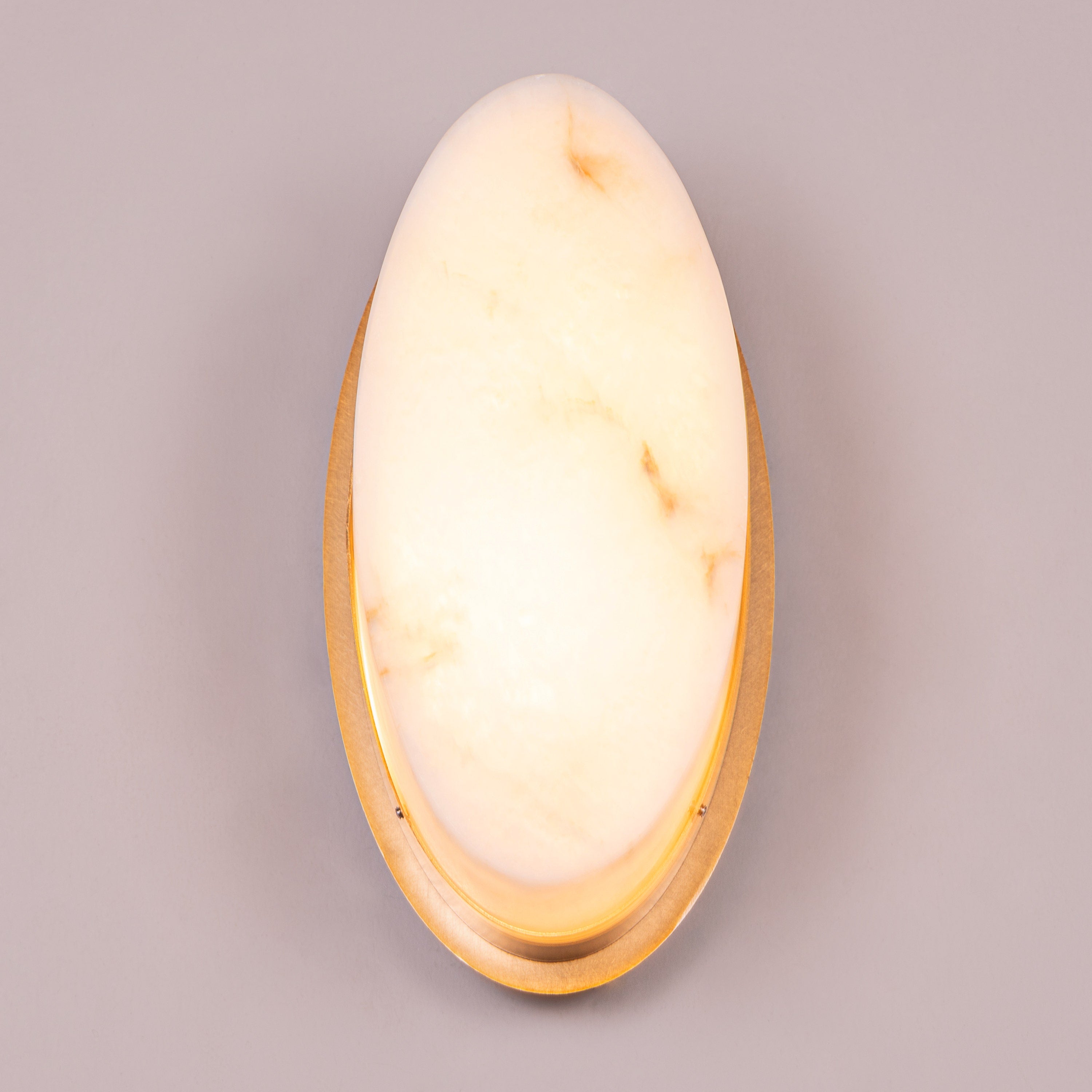 Keep Looking (Gold) Alabaster Wall Light