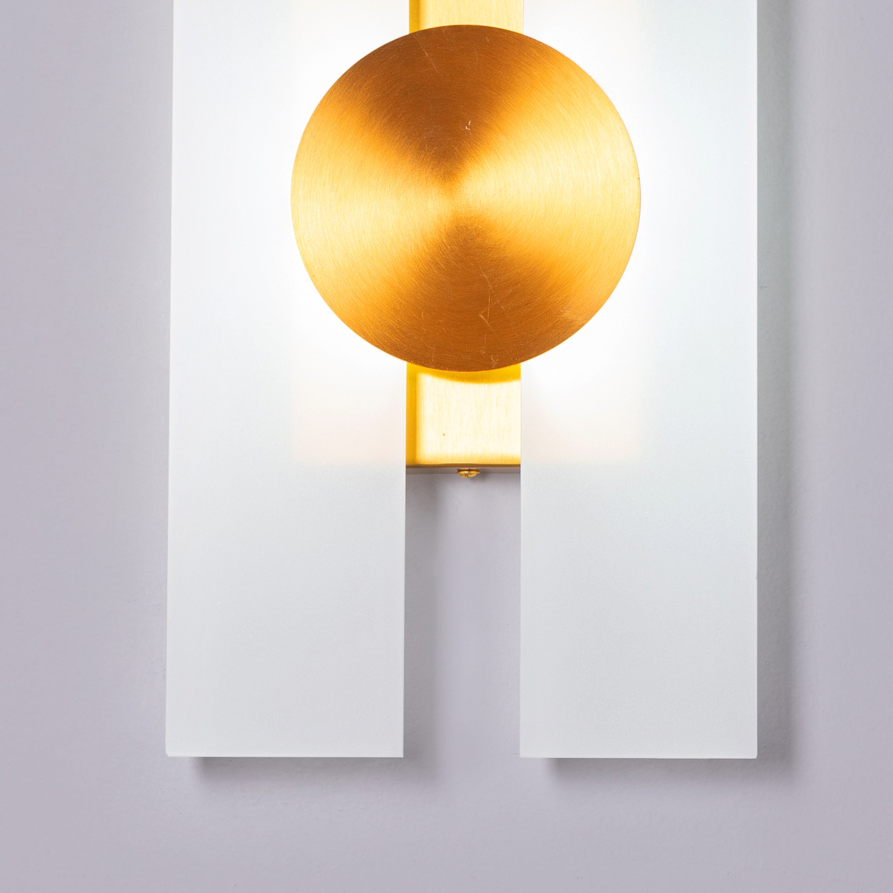 Gold Spot (Gold, Built-in LED) Wall Light
