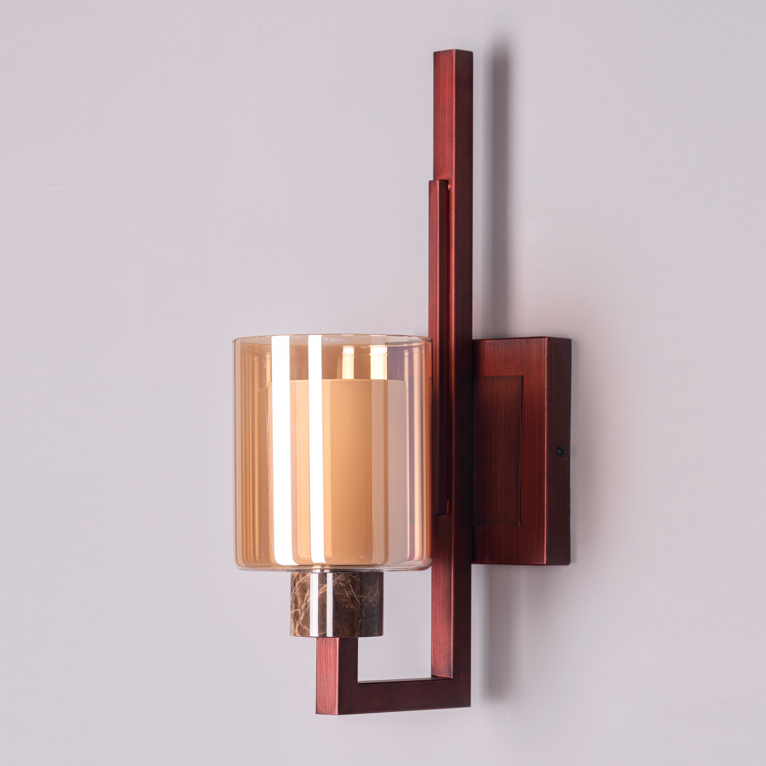 Fallen Angels (Coffee) Marble Wall Light