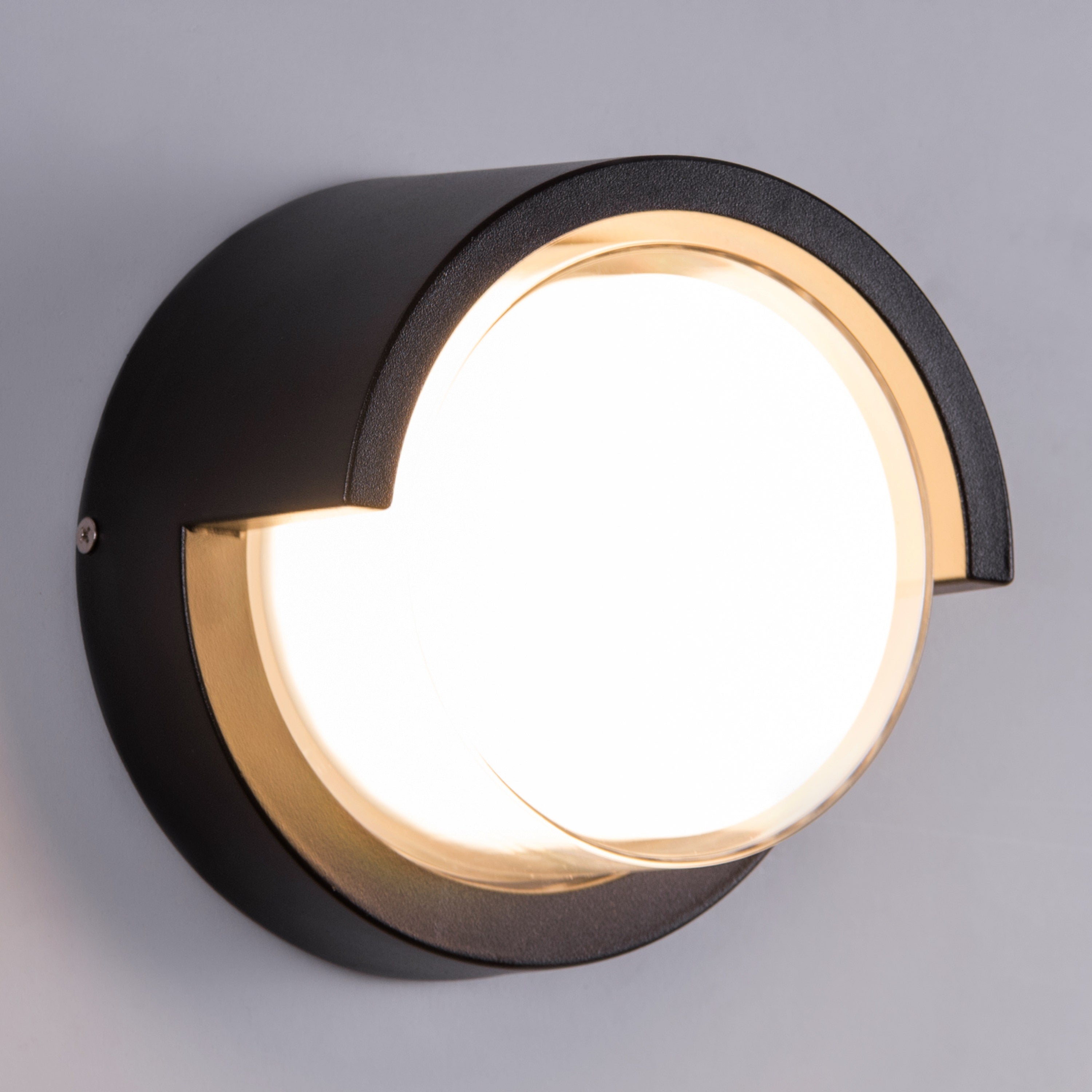 Fade Away (Big, Black, LED) Outdoor Wall Light