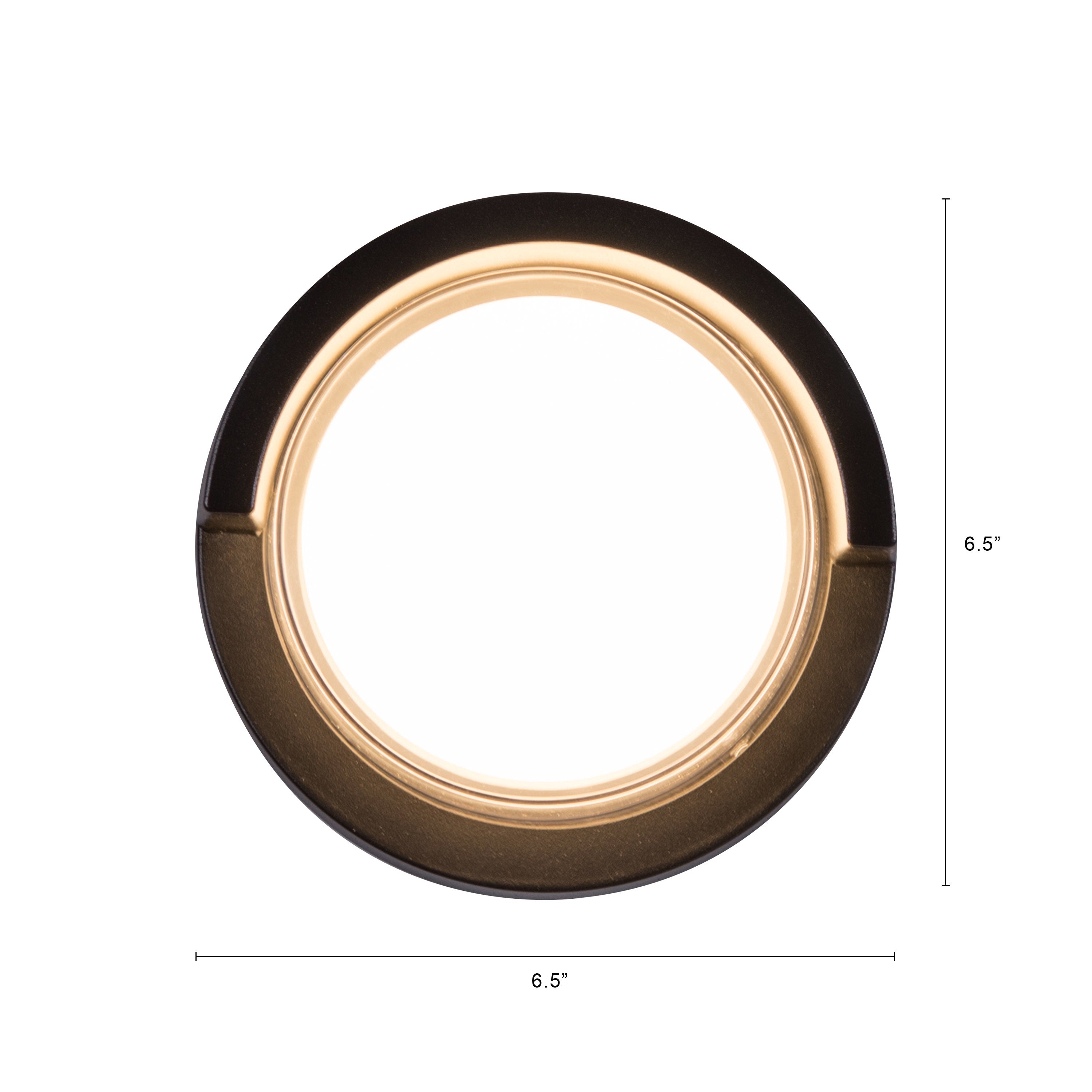 Fade Away (Big, Black, LED) Outdoor Wall Light